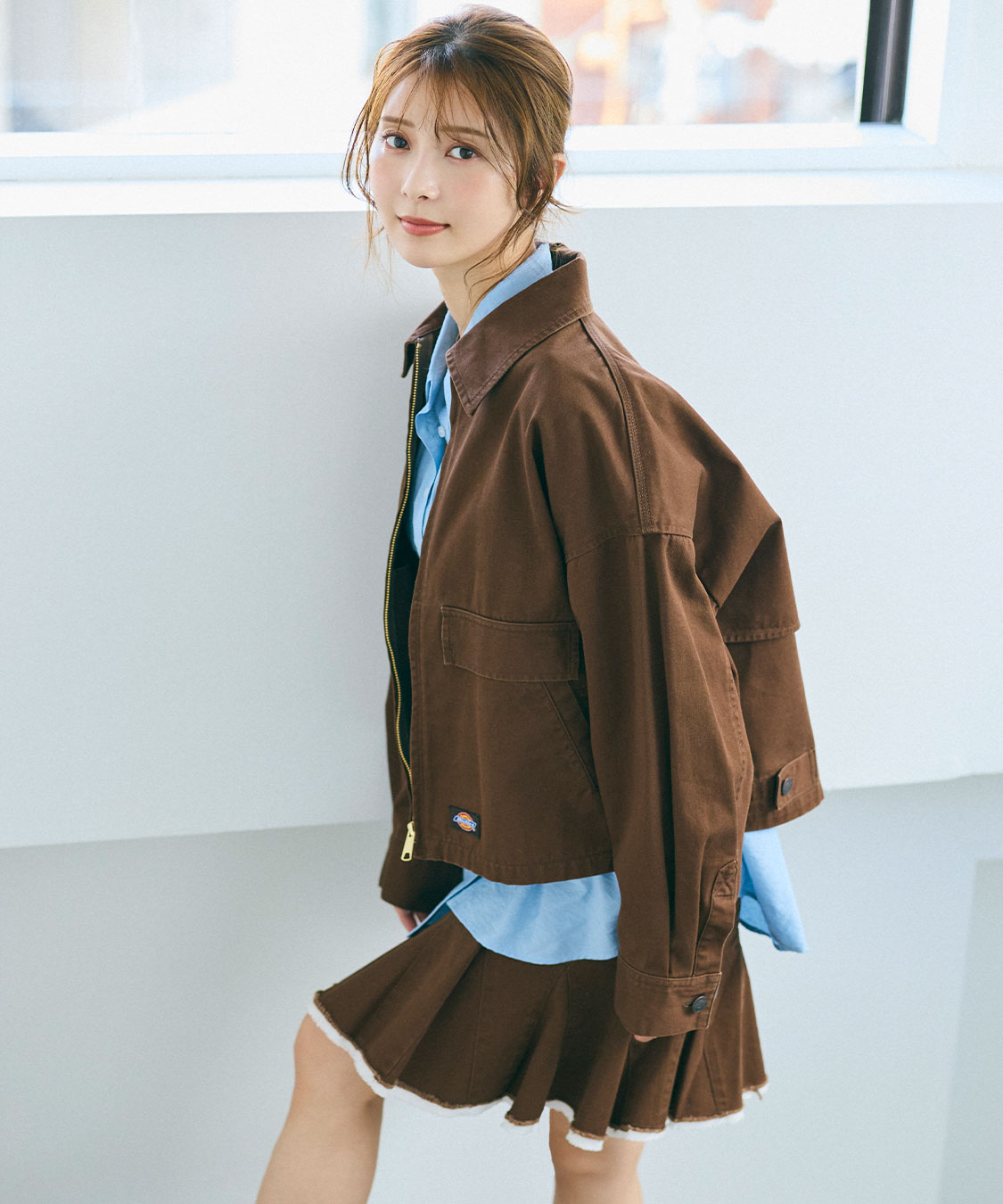 COCO DEAL/Dickies(R)》ショートジップブルゾン｜PETAL ONLINE（ペタル