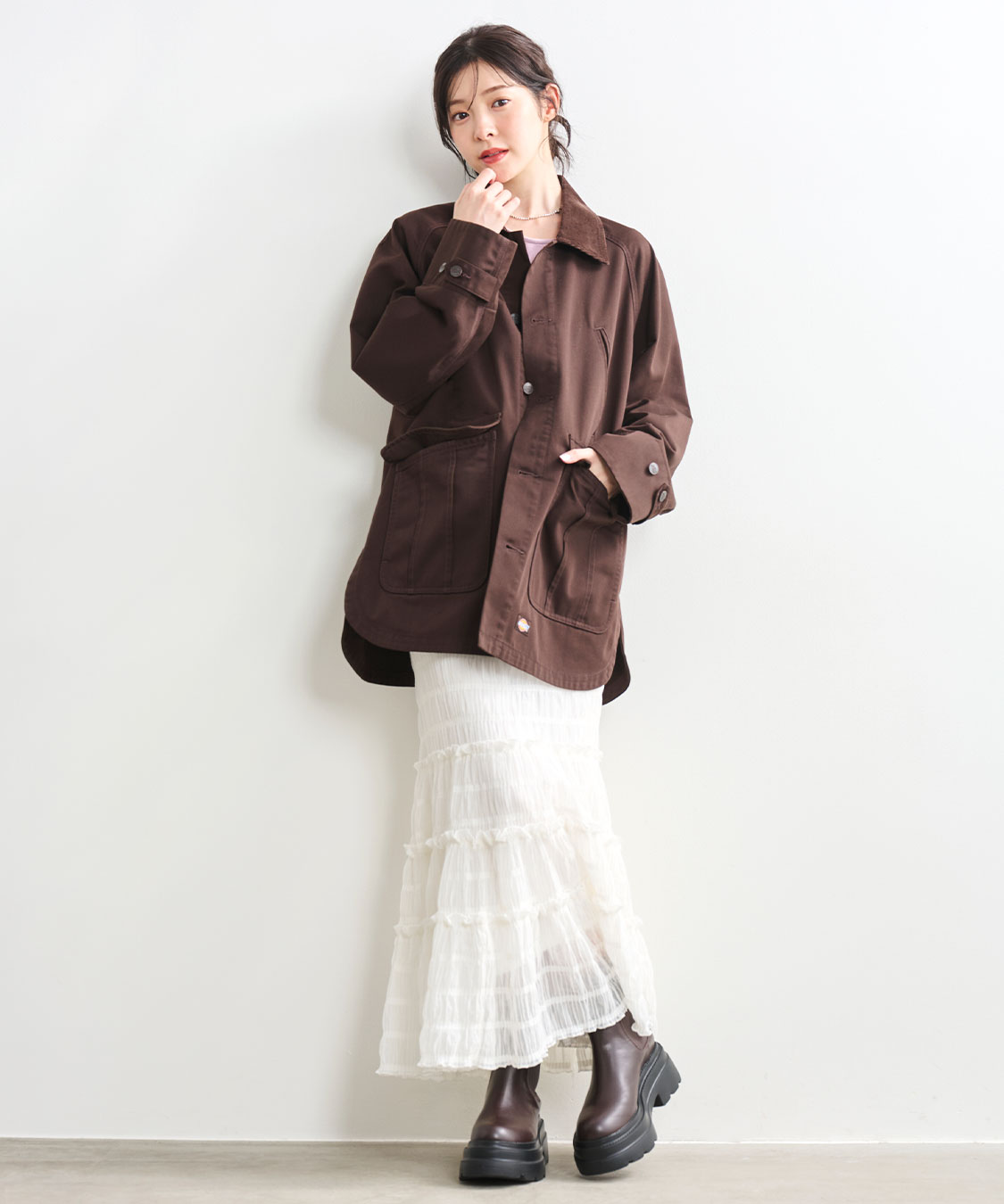 ジャケット・アウター Coco COCO DEAL/Dickies®》カバーオールブルゾン｜PETAL ONLINE