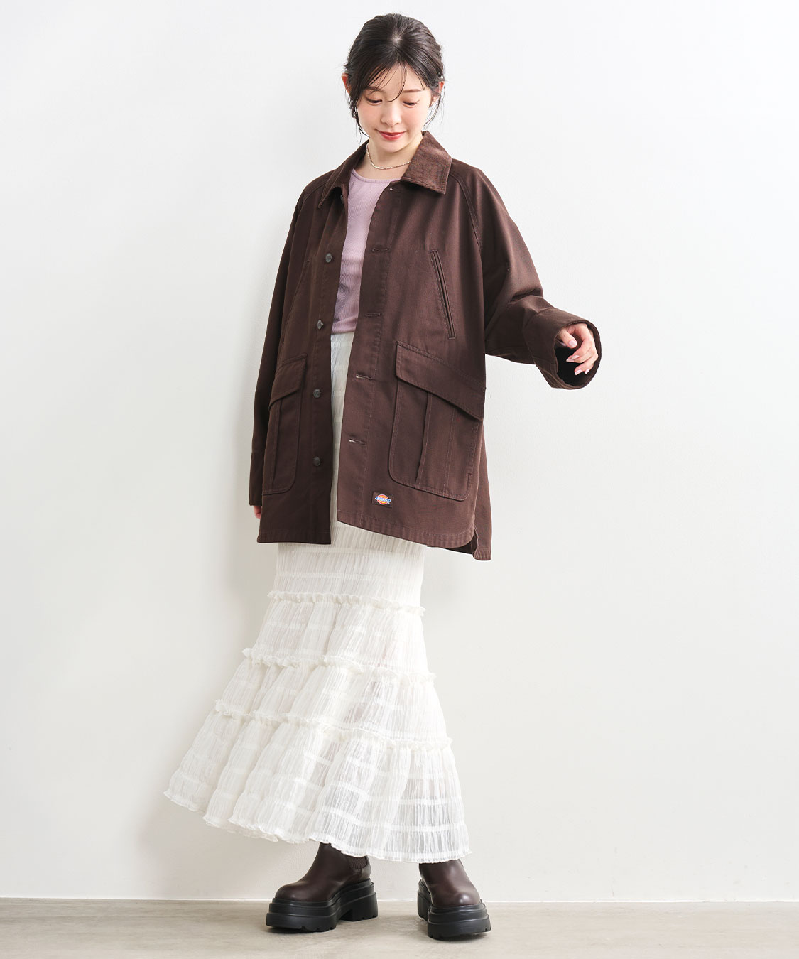 COCO DEAL/Dickies(R)》カバーオールブルゾン｜PETAL ONLINE（ペタル