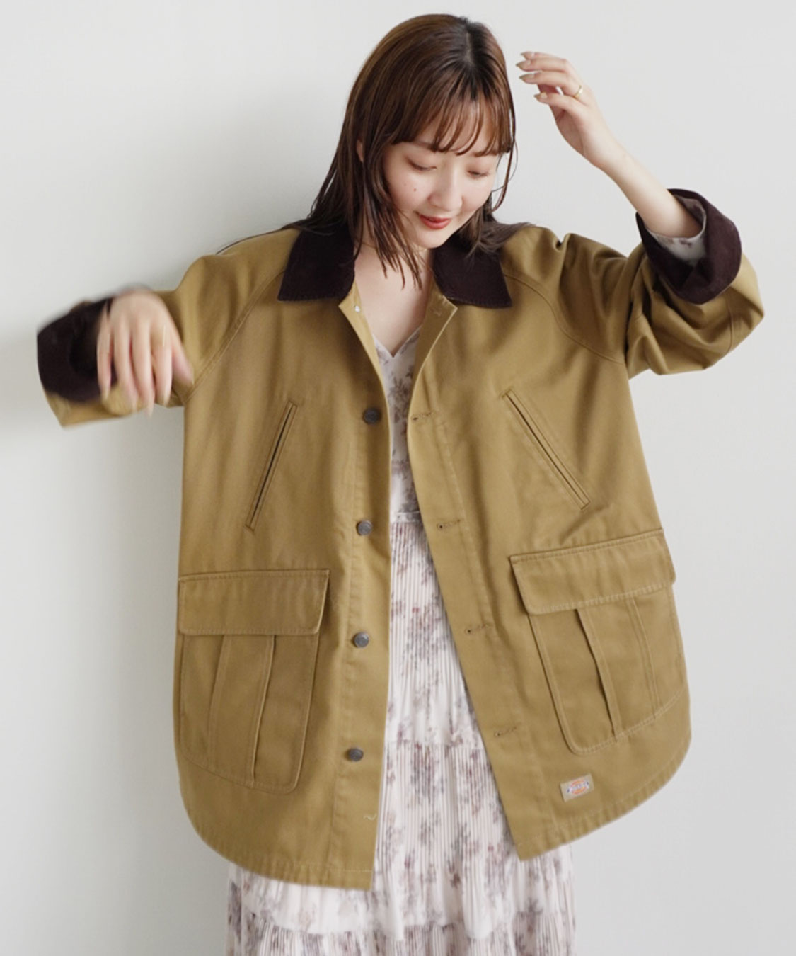 COCO DEAL/Dickies®》カバーオールブルゾン｜PETAL ONLINE