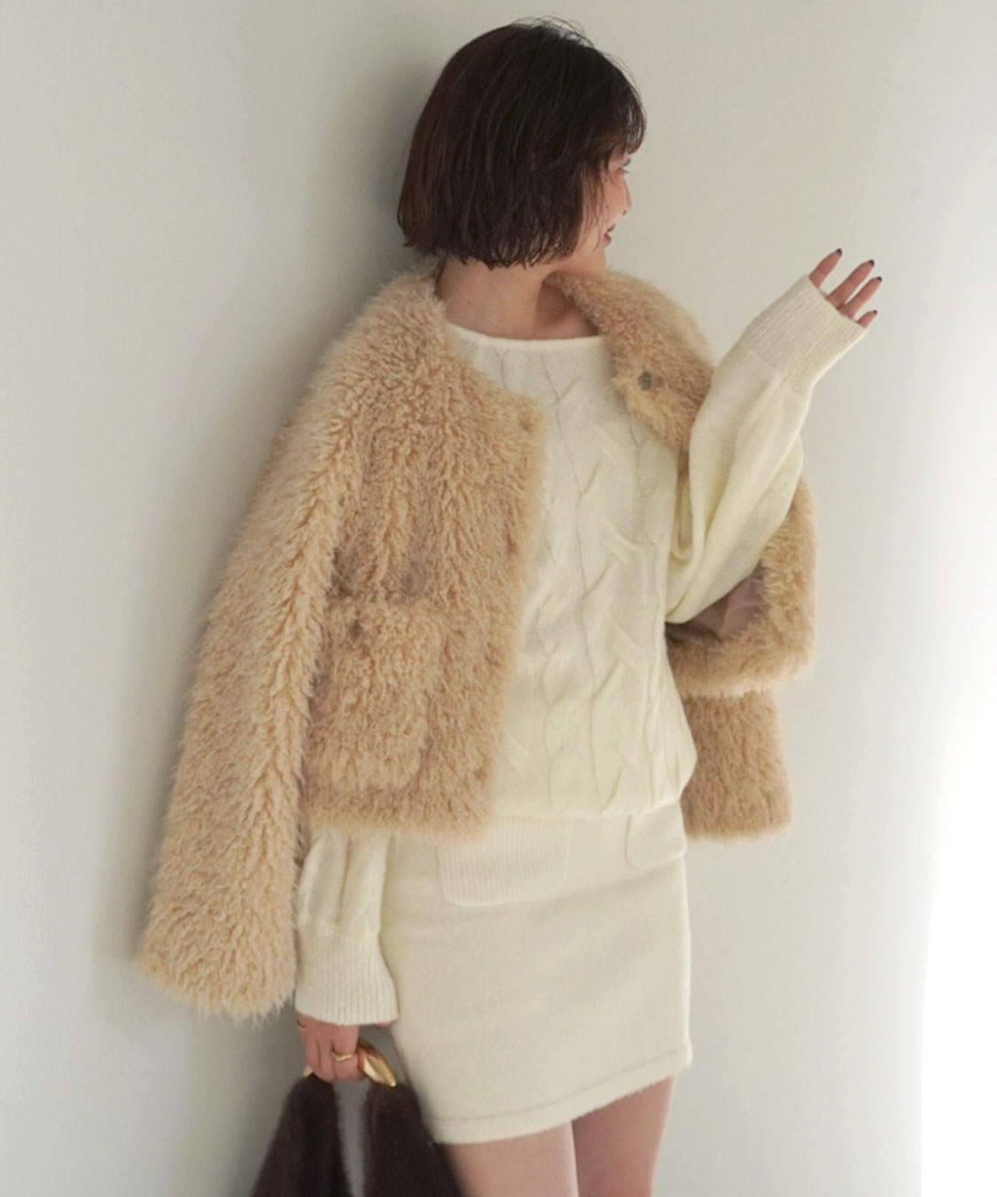 カーリーファージャケット｜PETAL ONLINE（ペタルオンライン）