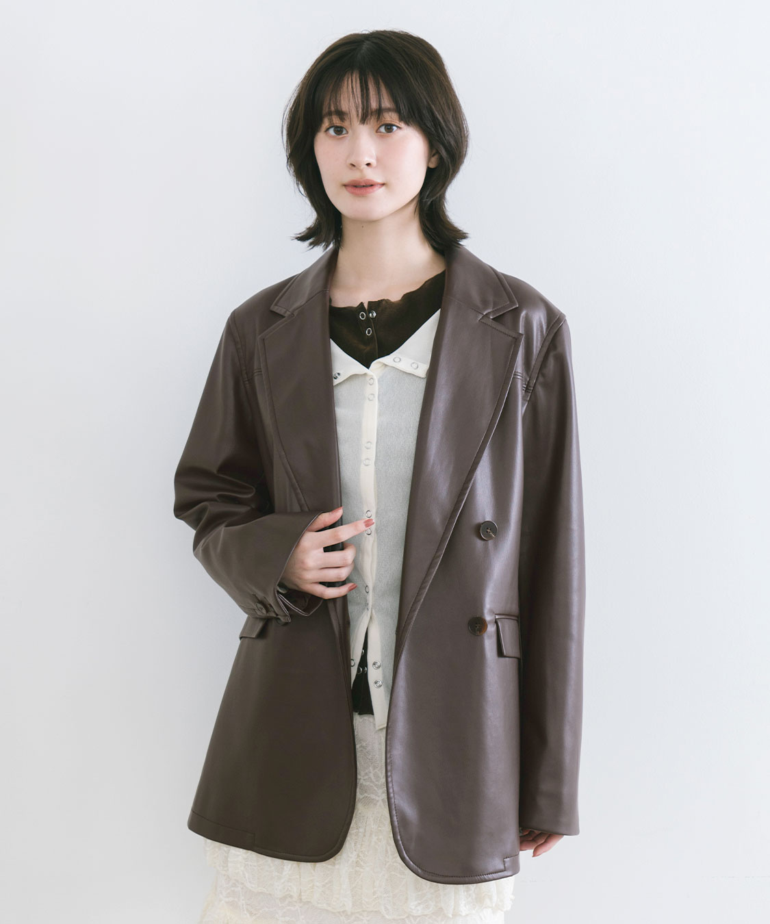 ジャケット・アウター coco COCO DEAL/Dickies®》ショートジップブルゾン｜PETAL ONLINE