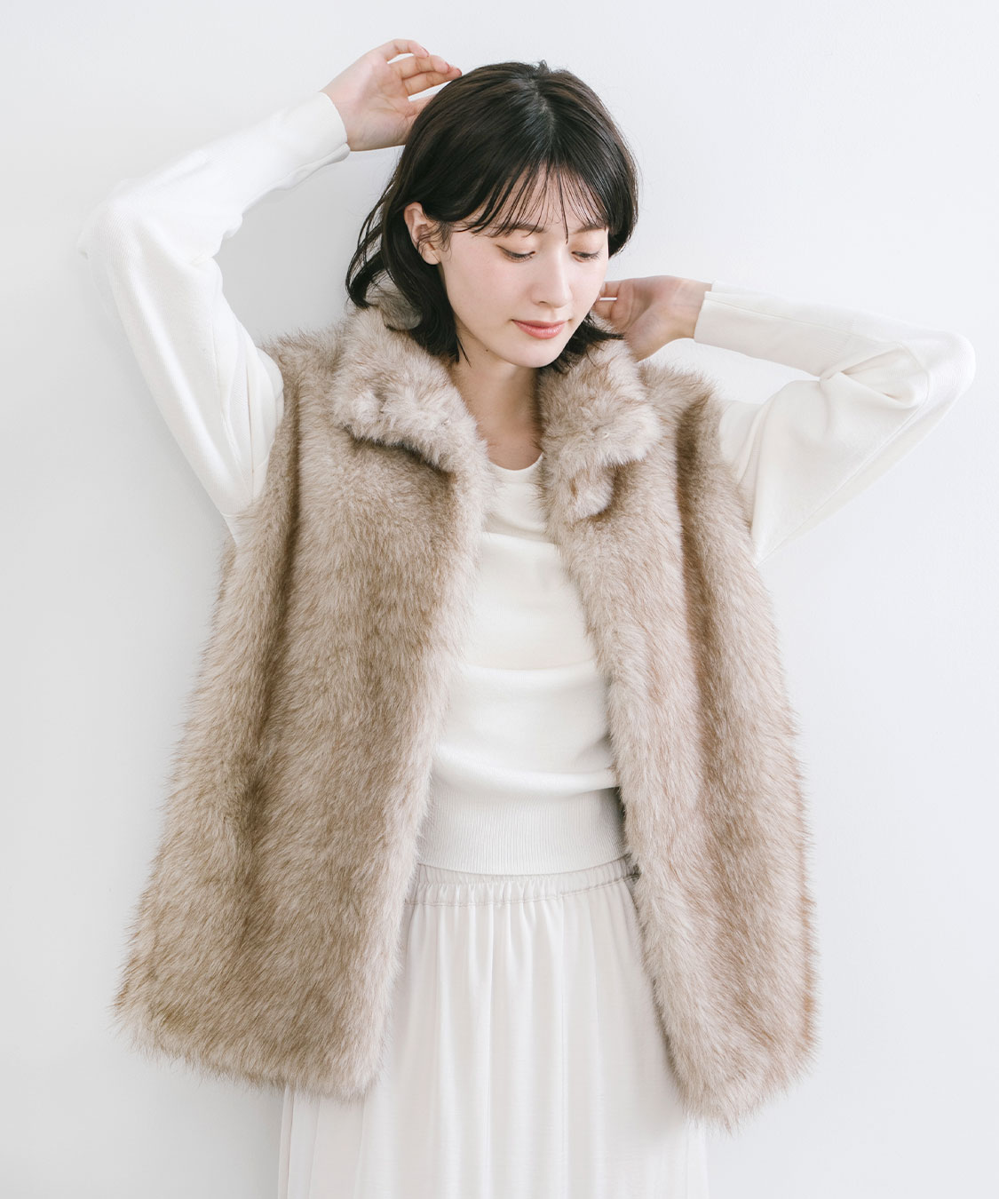 Maria Beverly LONDON LABEL ミンク ファーコート Maria Beverly LONDON LABEL ミンク ファーコート - メルカリ