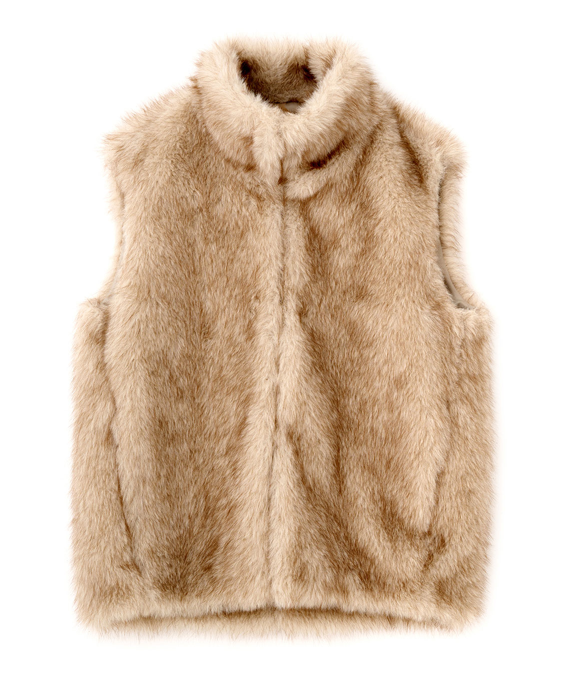 美品✩サファイアミンク✩変色無し✩ファーベスト✩柔らか✩艷やか✩ジレ ミンクライクファージレ｜PETAL ONLINE（ペタルオンライン）