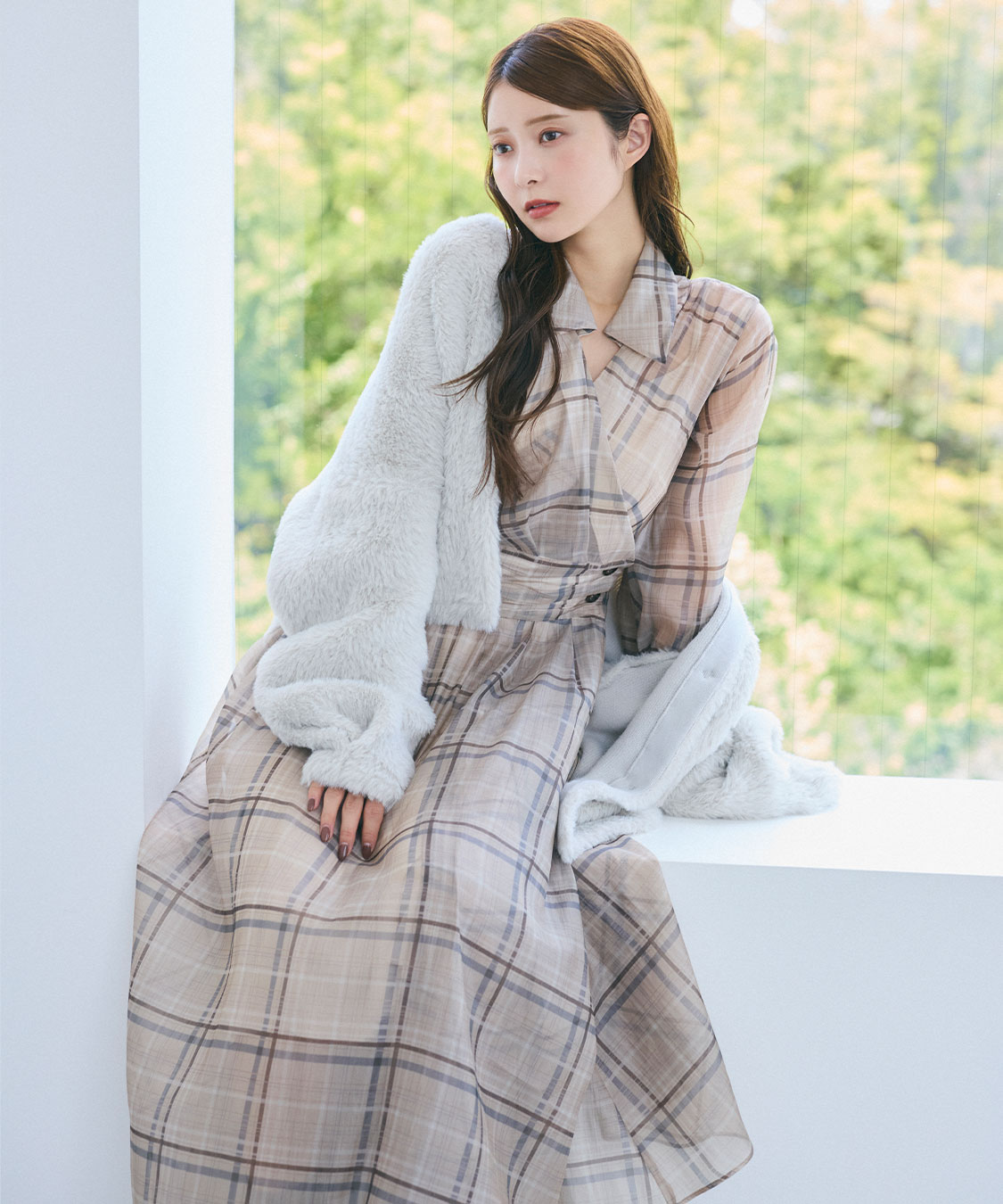COCO DEAL チェックシャツワンピース チェックシャツワンピース｜PETAL ONLINE（ペタルオンライン）