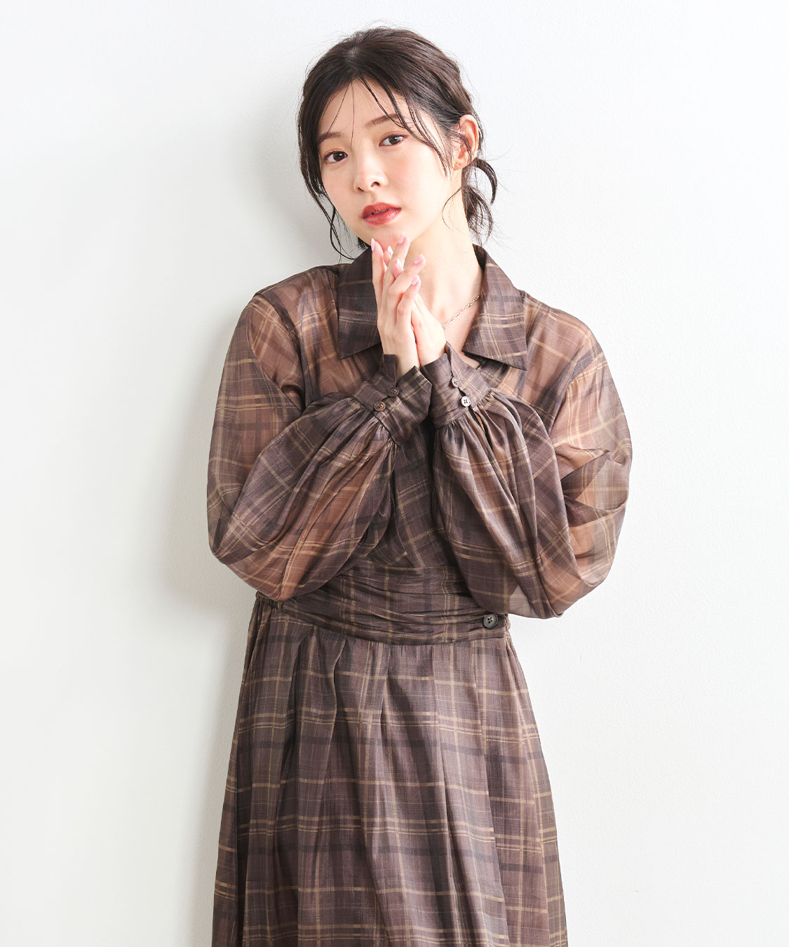 チェックシャツワンピース｜PETAL ONLINE（ペタルオンライン）
