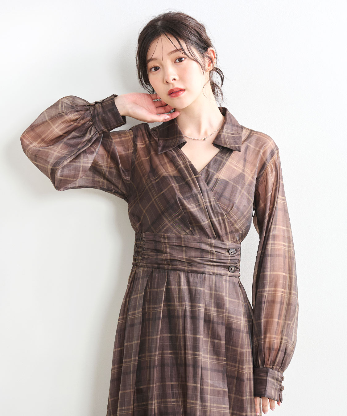 チェックシャツワンピース｜PETAL ONLINE（ペタルオンライン）