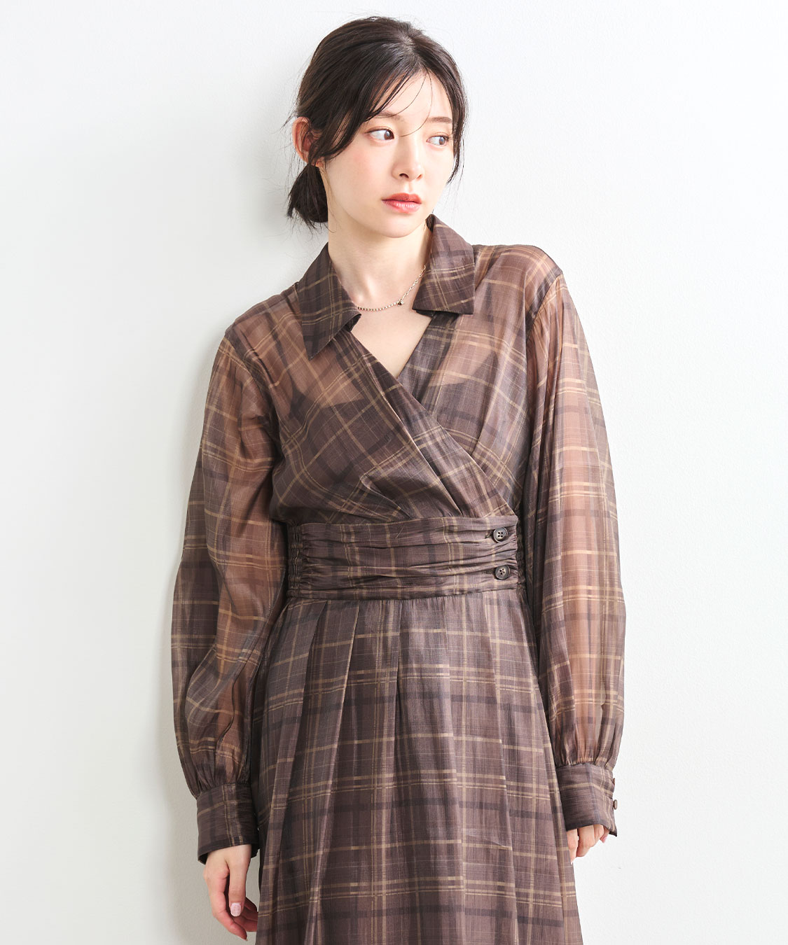 チェックシャツワンピース｜PETAL ONLINE（ペタルオンライン）