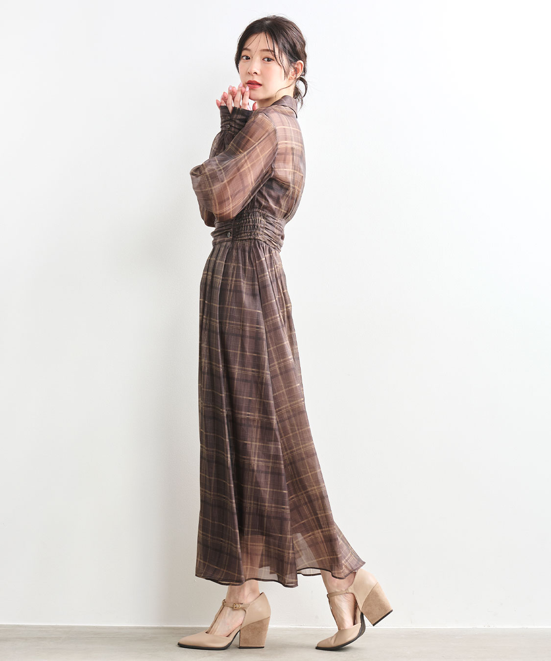 チェックシャツワンピース｜PETAL ONLINE（ペタルオンライン）