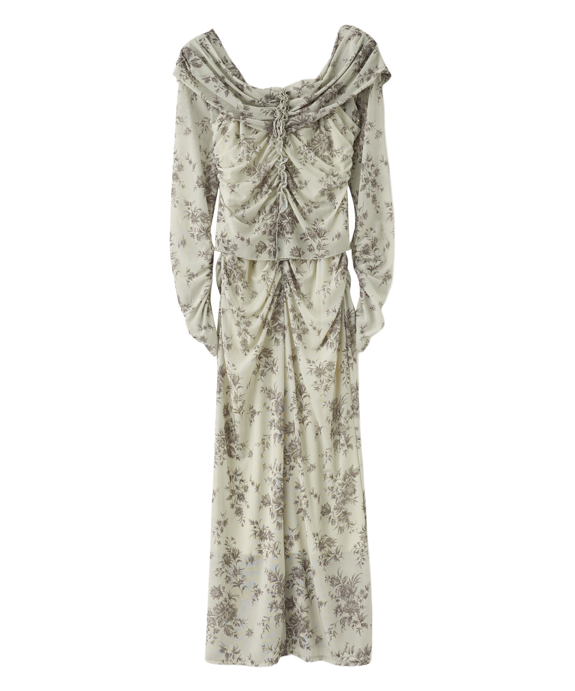 フラワープリントメッシュワンピース｜PETAL ONLINE（ペタル