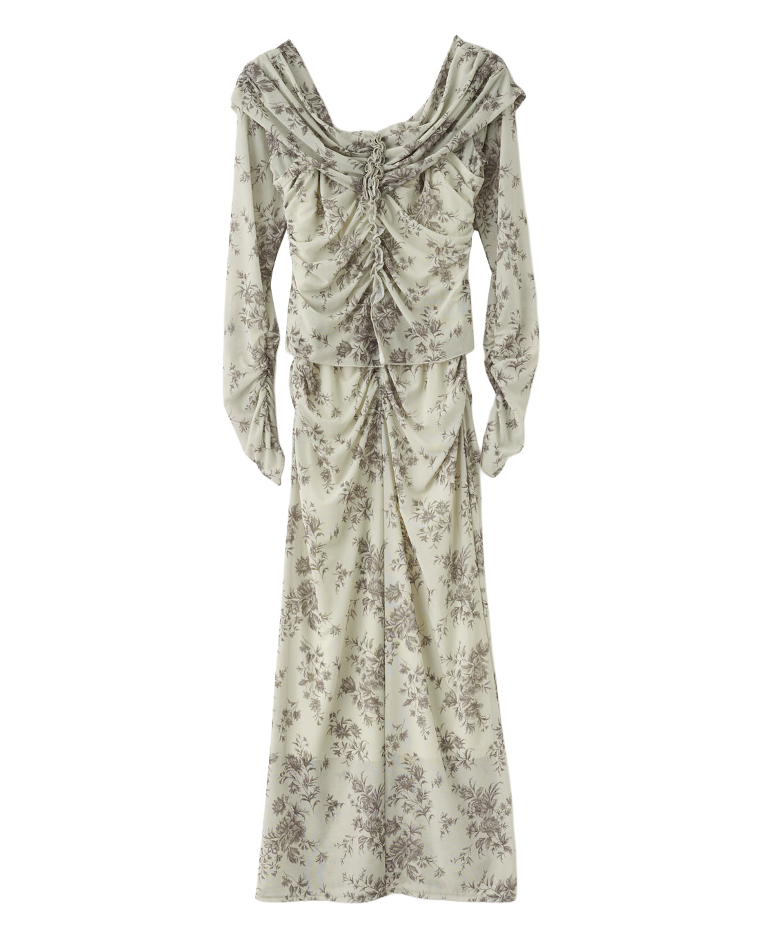 フラワープリントメッシュワンピース｜PETAL ONLINE（ペタルオンライン）