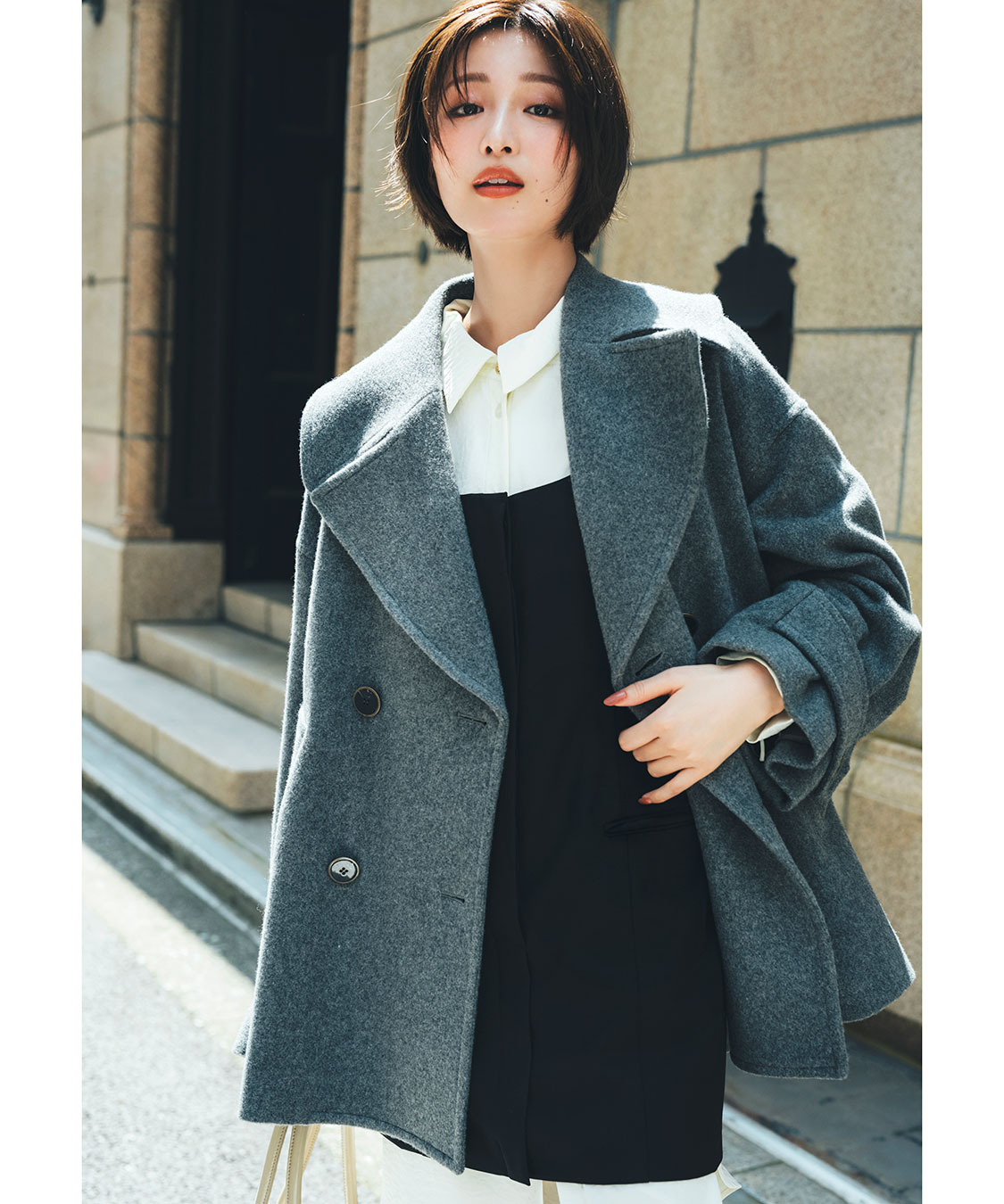 シャツレイヤードミニワンピース｜PETAL ONLINE（ペタルオンライン）