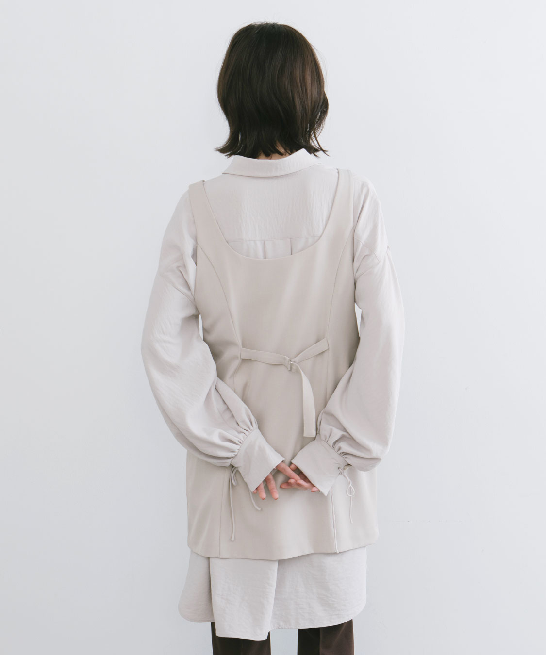 シャツレイヤードミニワンピース｜PETAL ONLINE（ペタルオンライン）