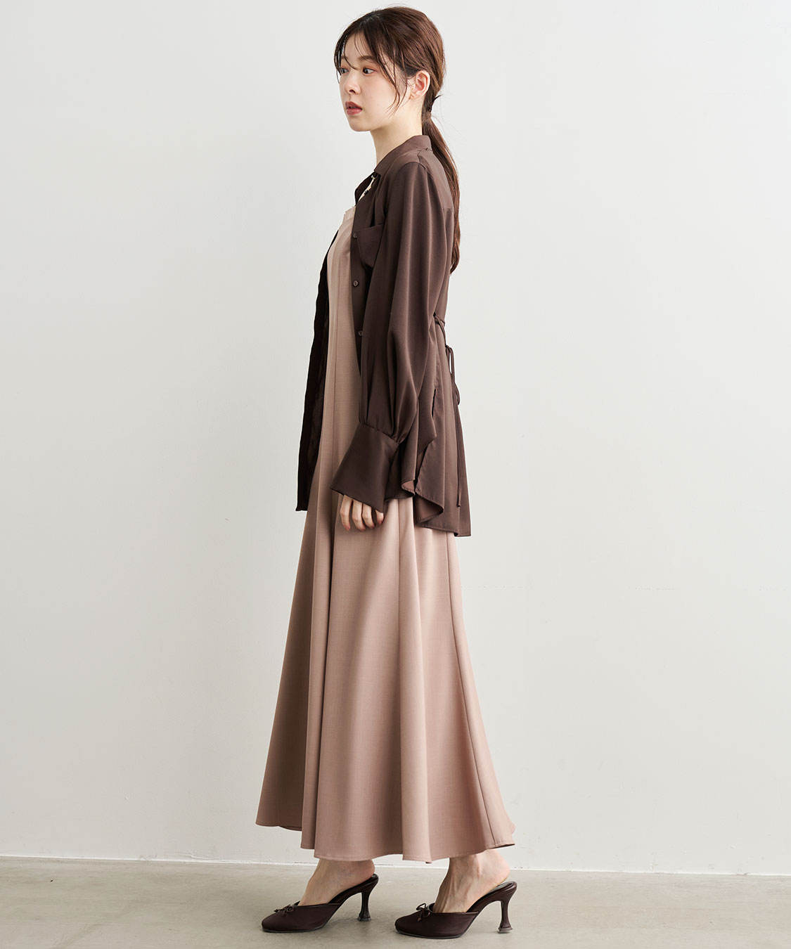 メッシュレイヤードキャミワンピース｜PETAL ONLINE（ペタルオンライン）