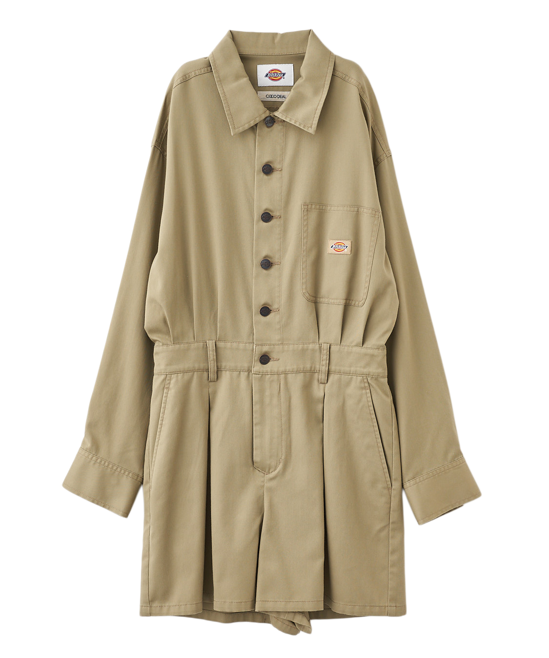 COCODEALオールインワン COCO DEAL/Dickies®》シャツオールインワン｜PETAL ONLINE