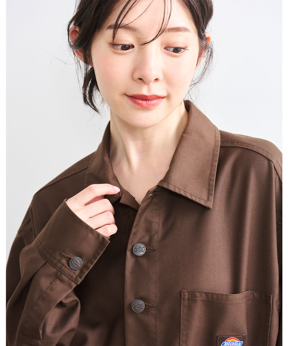 ココディール　オールインワン COCO DEAL/Dickies®》シャツオールインワン｜PETAL ONLINE