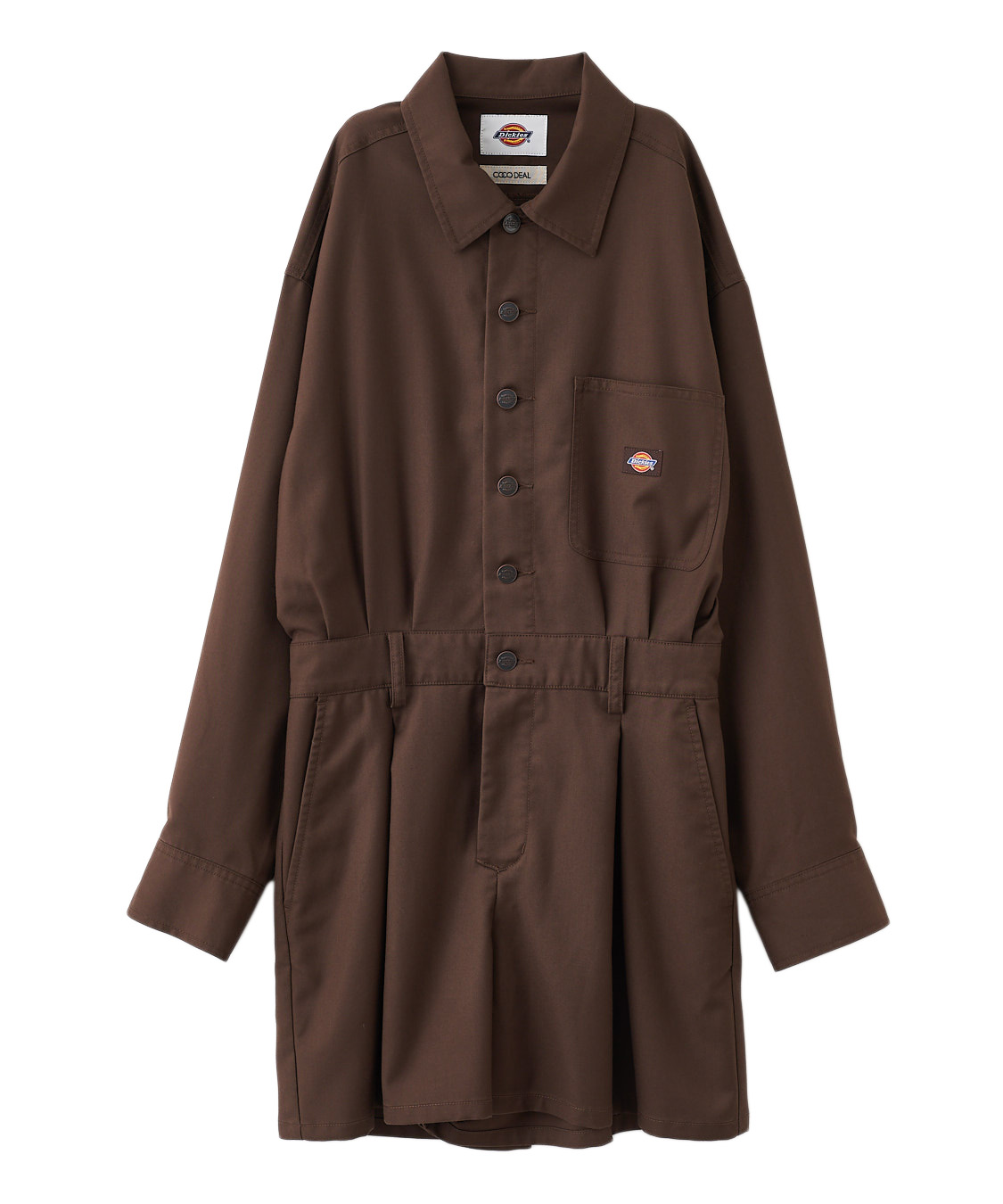 COCO DEAL/Dickies®》シャツオールインワン｜PETAL ONLINE