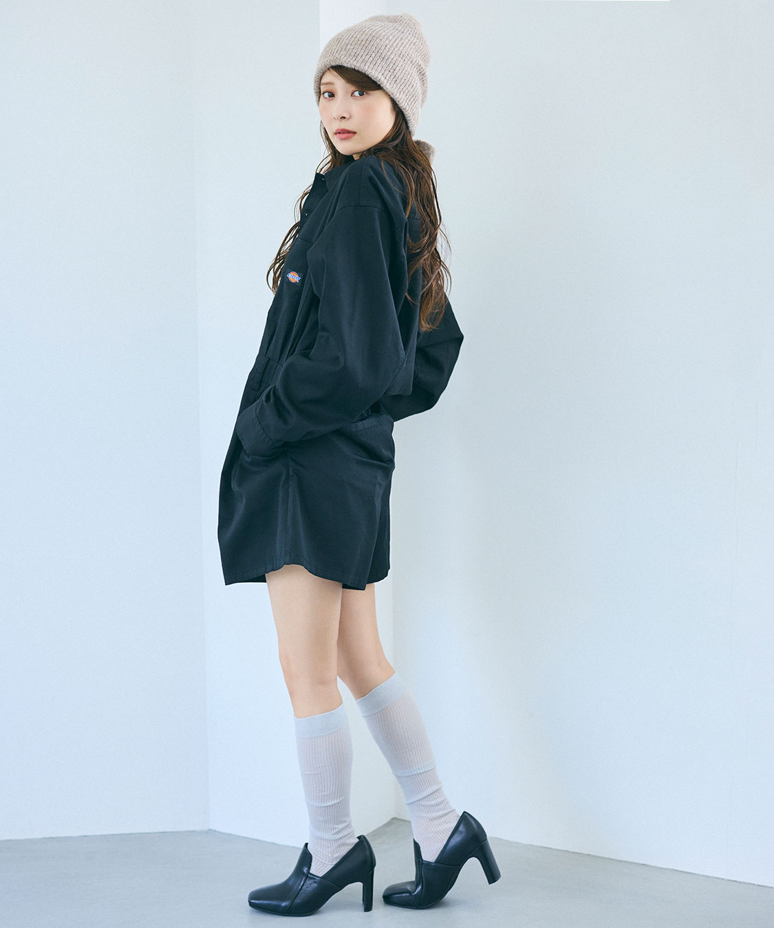 COCO DEAL/Dickies(R)》シャツオールインワン｜PETAL ONLINE（ペタル