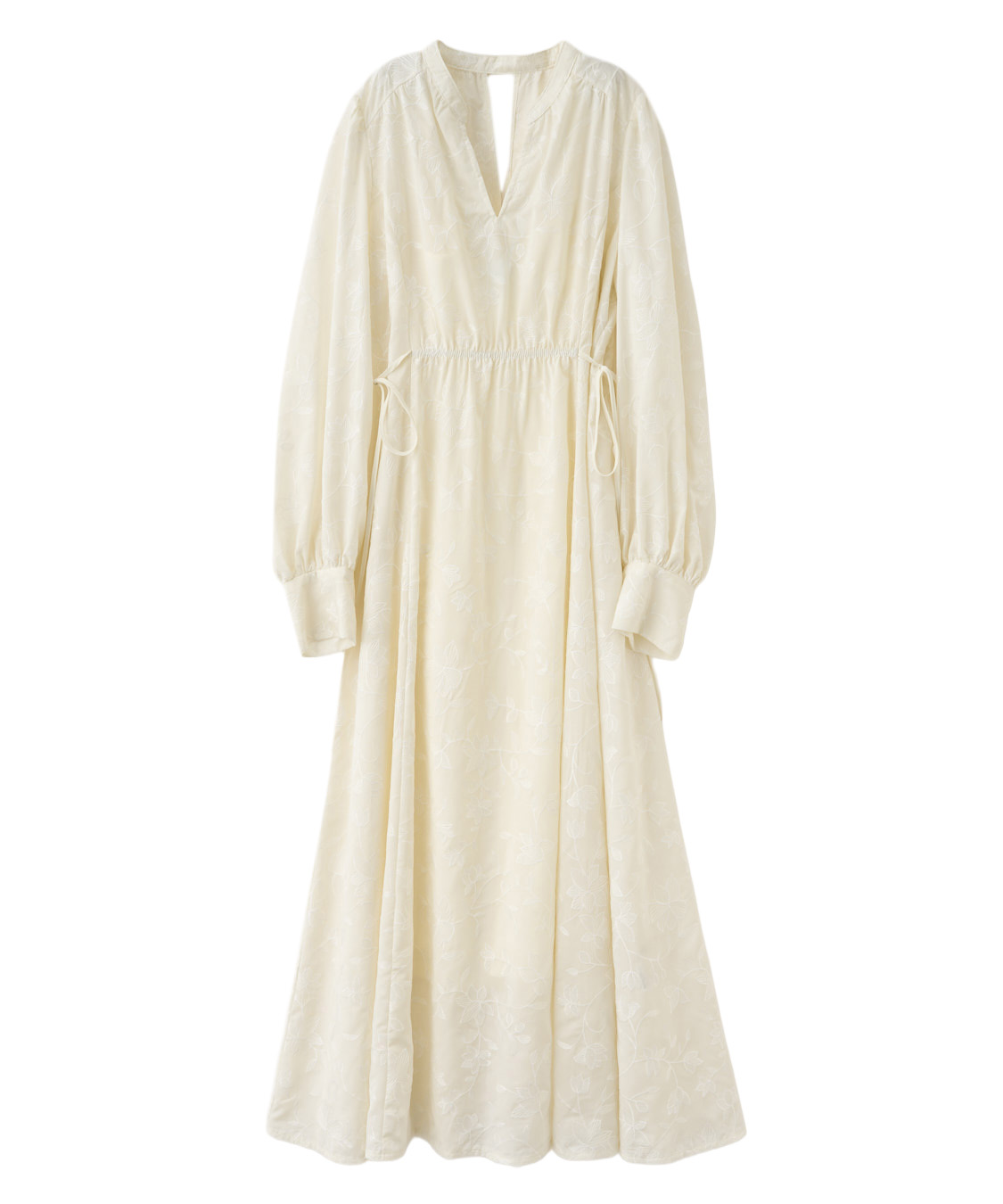 OBLI オブリ　スターエンブロイダリーワンピース コーデュロイエンブロイダリーワンピース【9/19(金)21:00発売