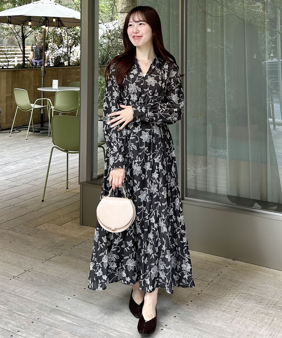 エンブロイダリーフレアワンピース｜PETAL ONLINE（ペタルオンライン）