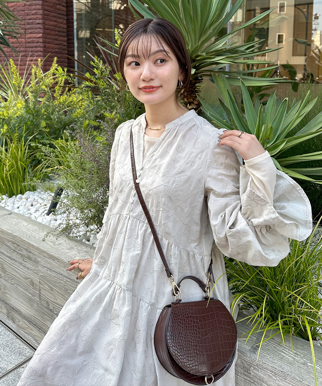 COCO DEAL エンブロイダリーティアードミニワンピース　タイムセール エンブロイダリーティアードミニワンピース｜PETAL ONLINE