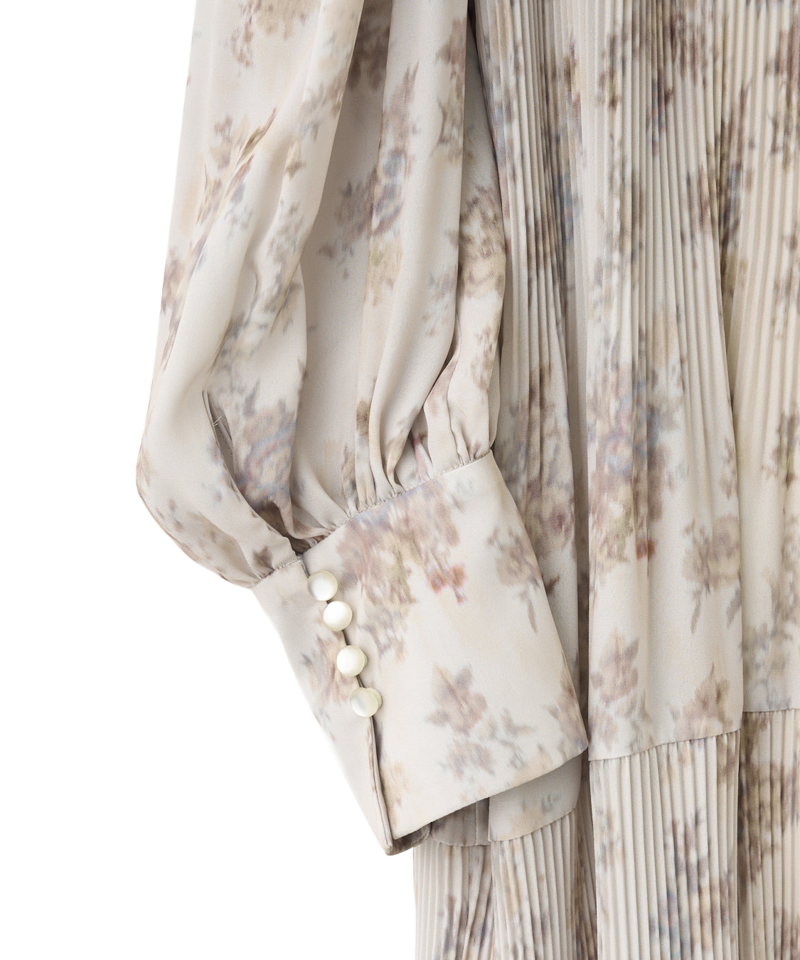 フラワープリントプリーツティアードワンピース｜PETAL ONLINE（ペタル