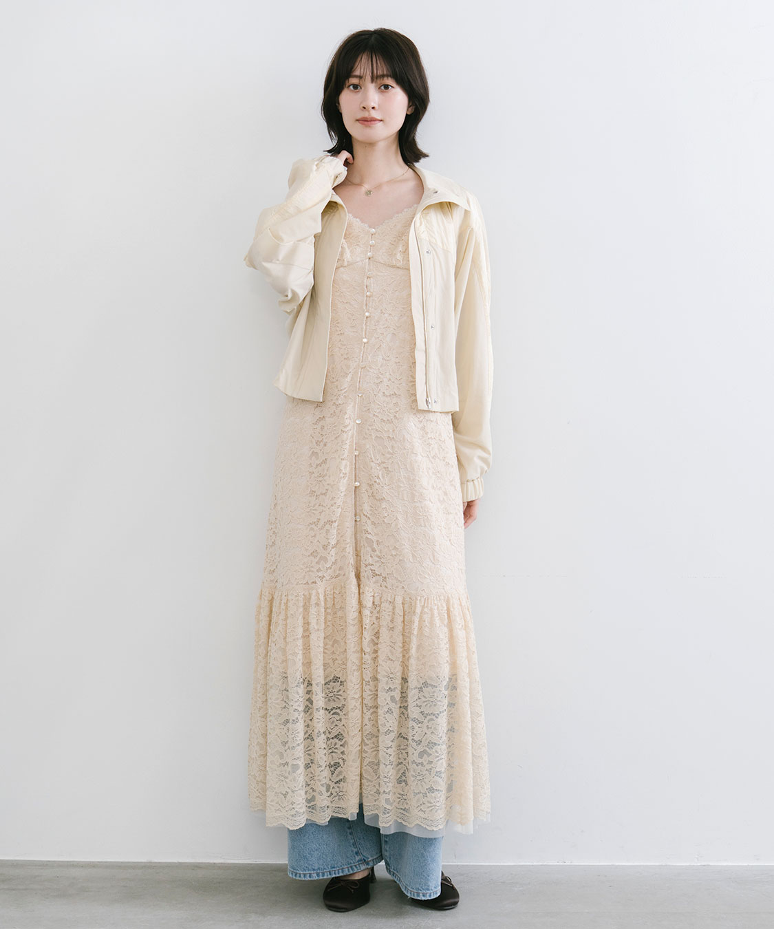 レースキャミワンピース｜PETAL ONLINE（ペタルオンライン）