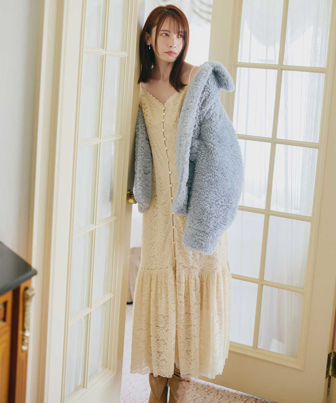 レースキャミワンピース｜PETAL ONLINE（ペタルオンライン）