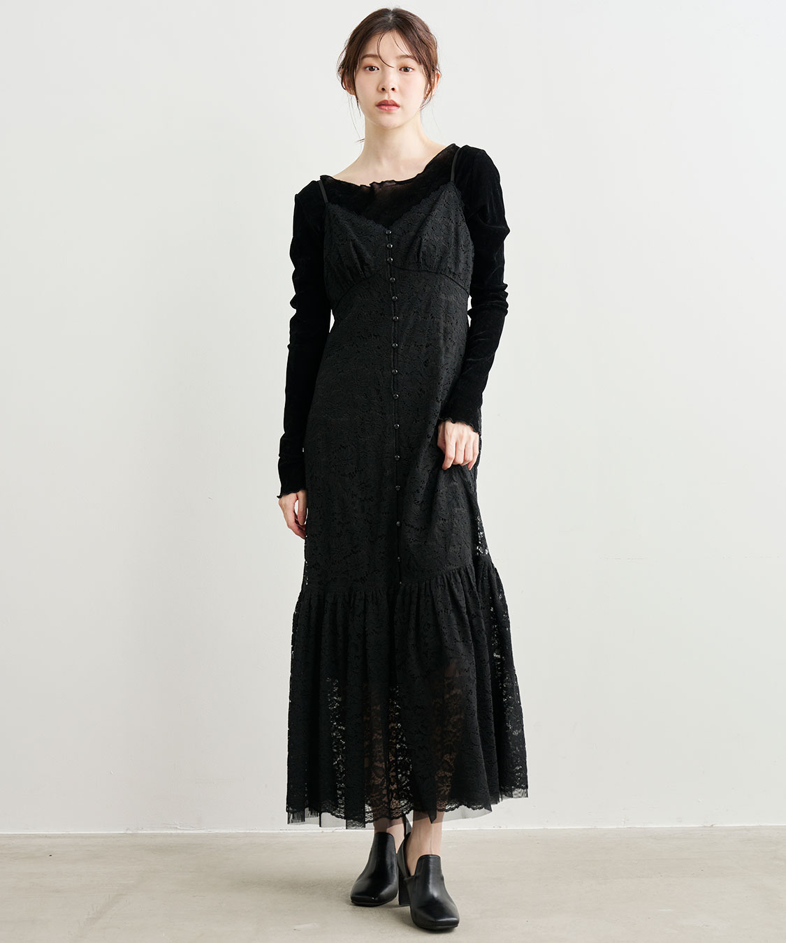 レースキャミワンピース｜PETAL ONLINE（ペタルオンライン）