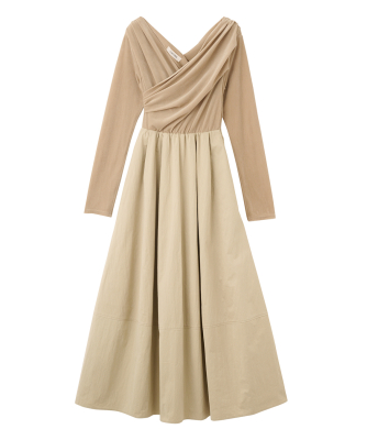 ベロアドッキングワンピース