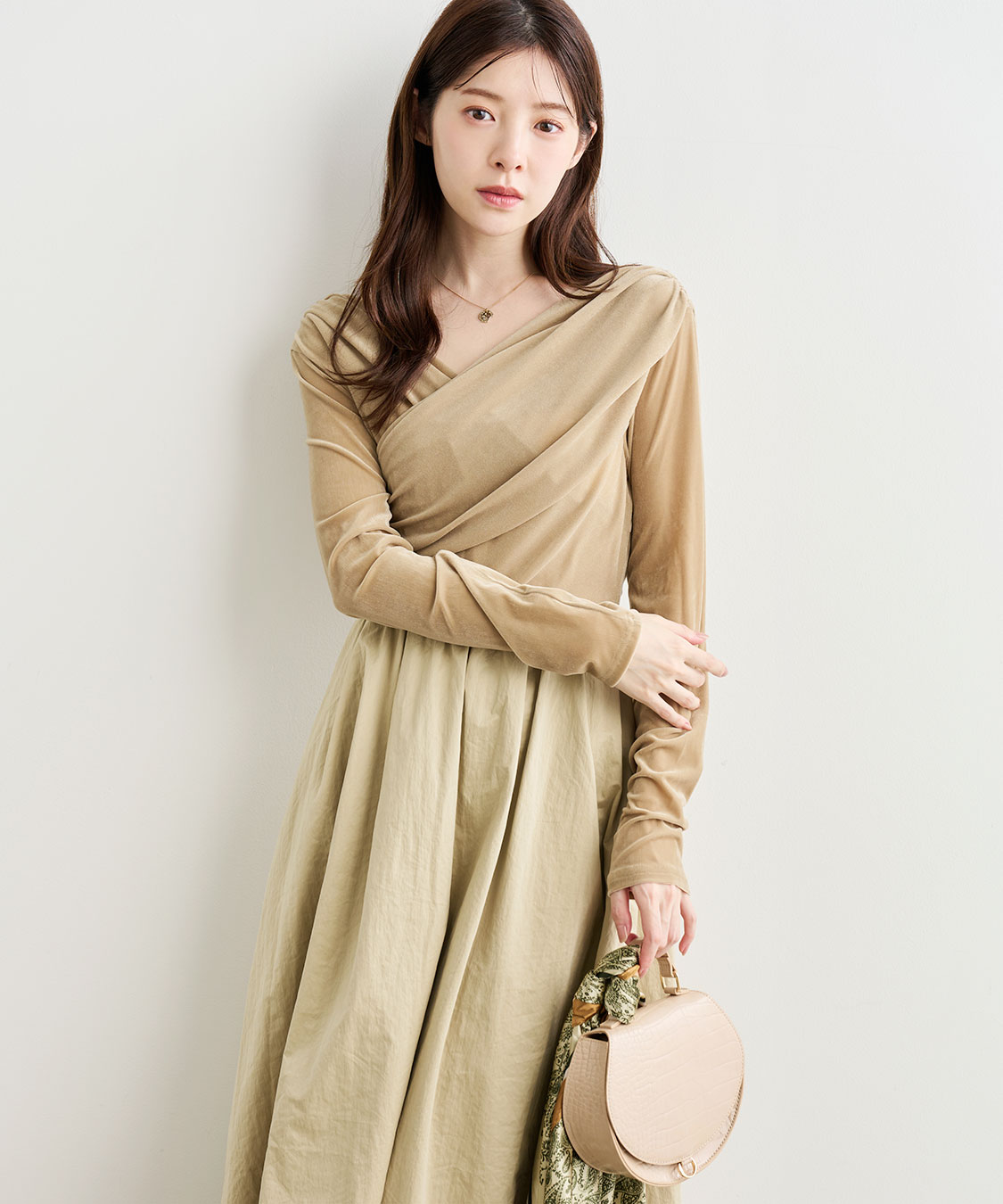 ルネ♡ベロアドッキング　ワンピース ベロアドッキングワンピース｜PETAL ONLINE（ペタルオンライン）