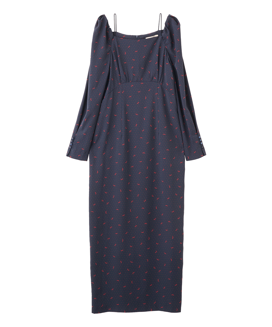 スクエアネックプリントワンピース｜PETAL ONLINE（ペタルオンライン）