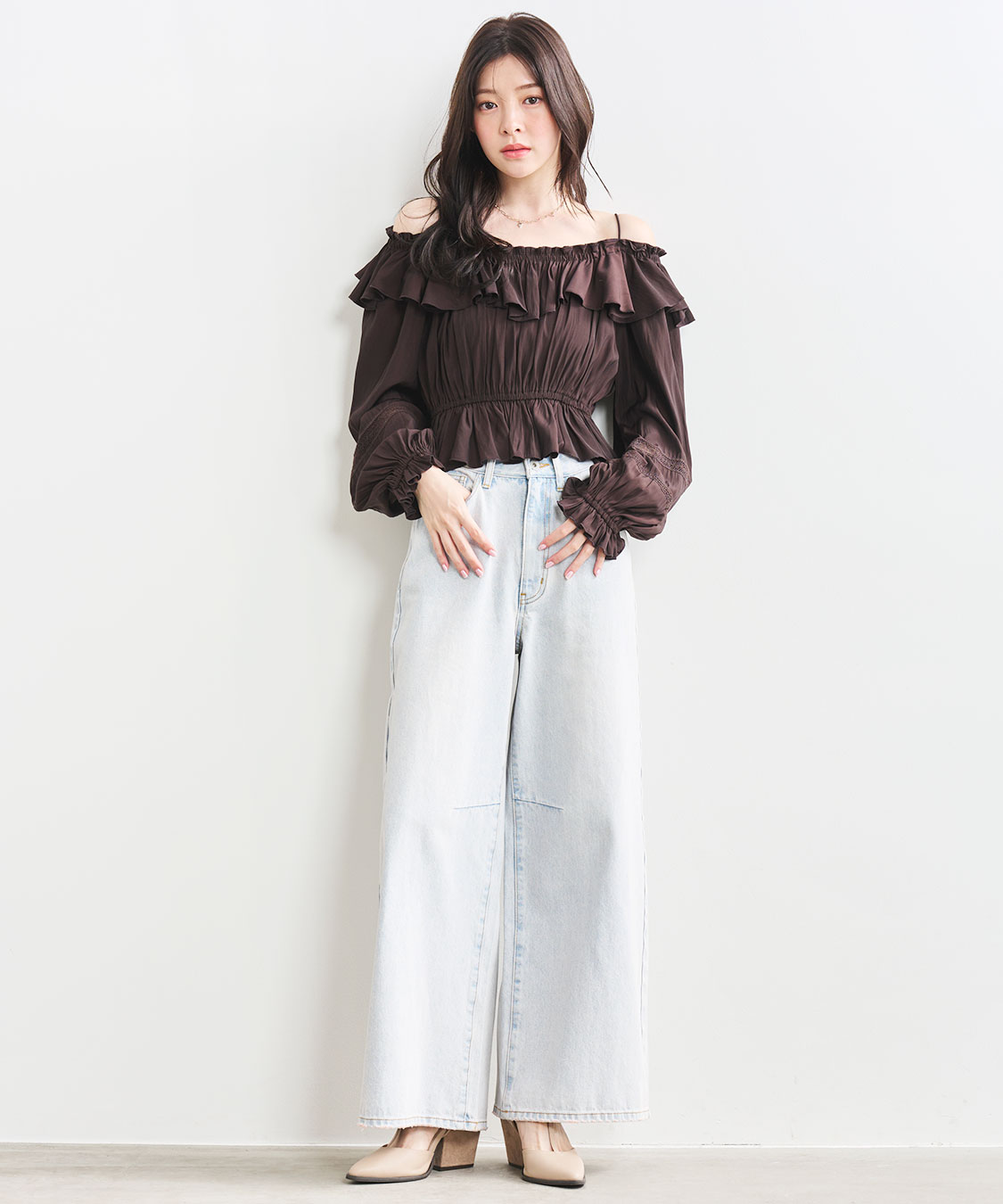 バレルワイドデニムパンツ｜PETAL ONLINE（ペタルオンライン）