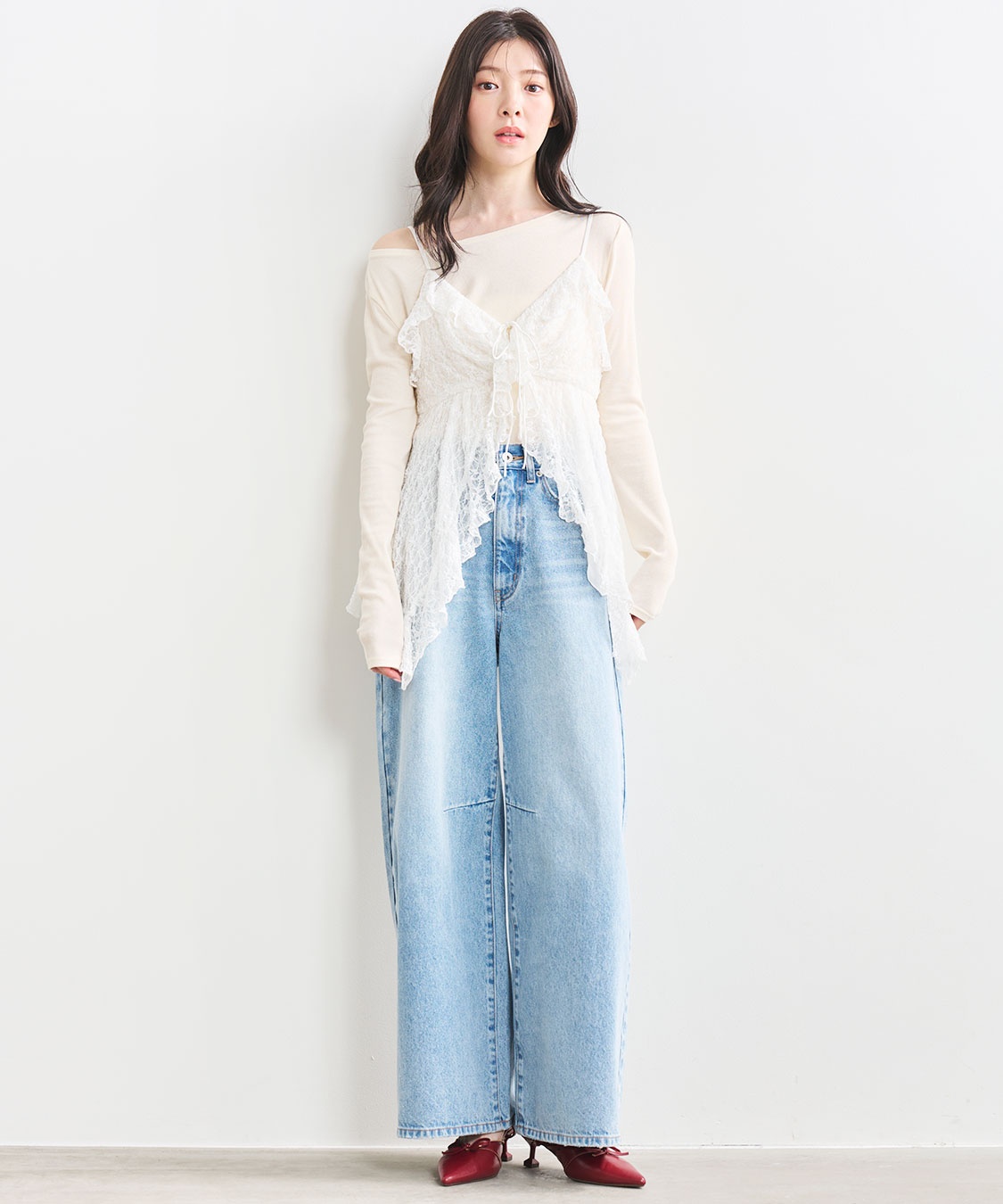 バレルワイドデニムパンツ｜PETAL ONLINE（ペタルオンライン）