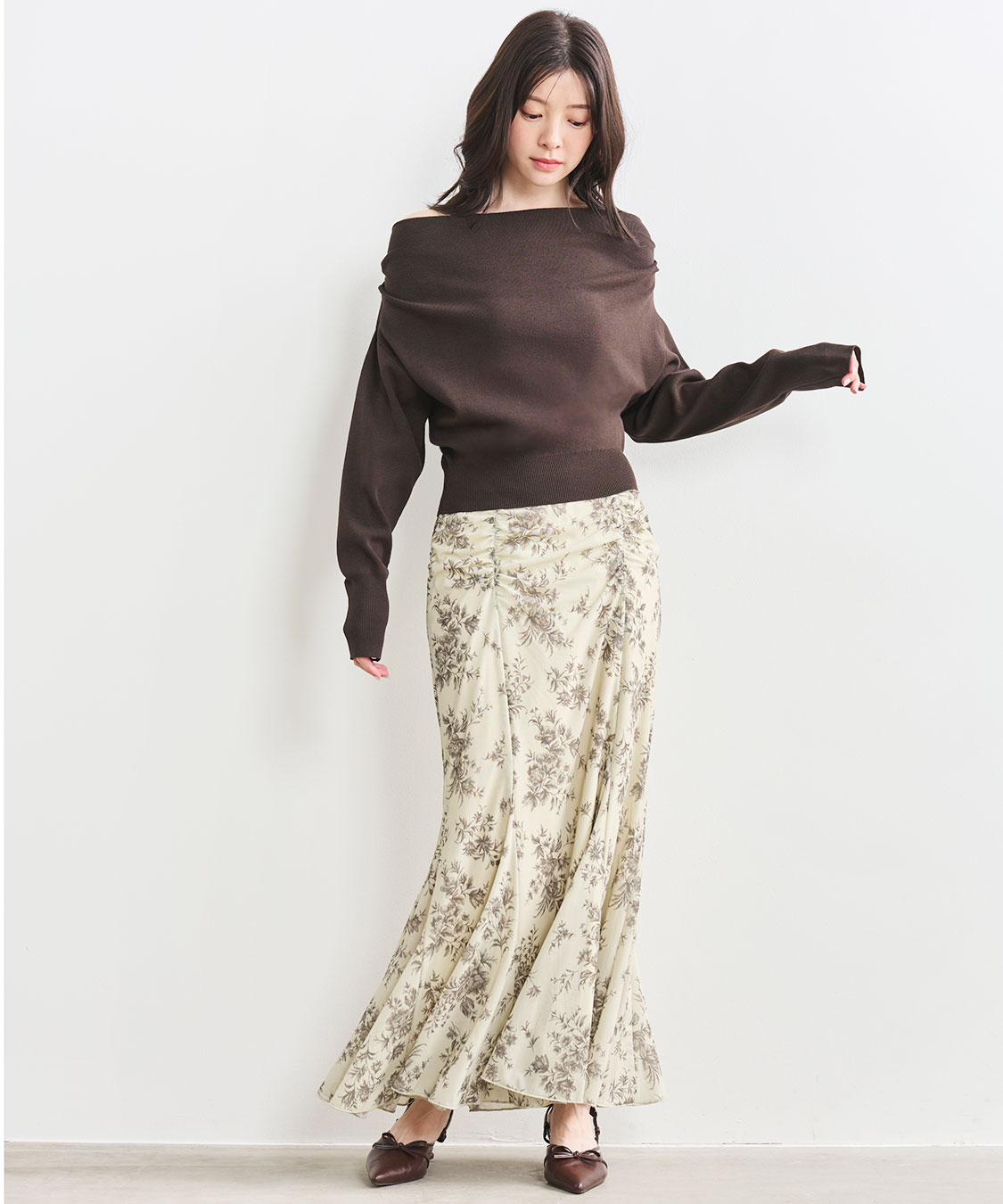 ☆ メメ☆ me&me couture スカート ラメドットフルールスカート : ZOZOTOWN