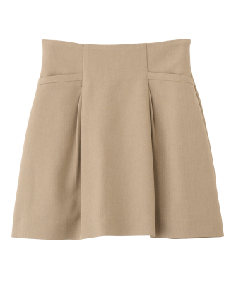 タックキュロットスカート