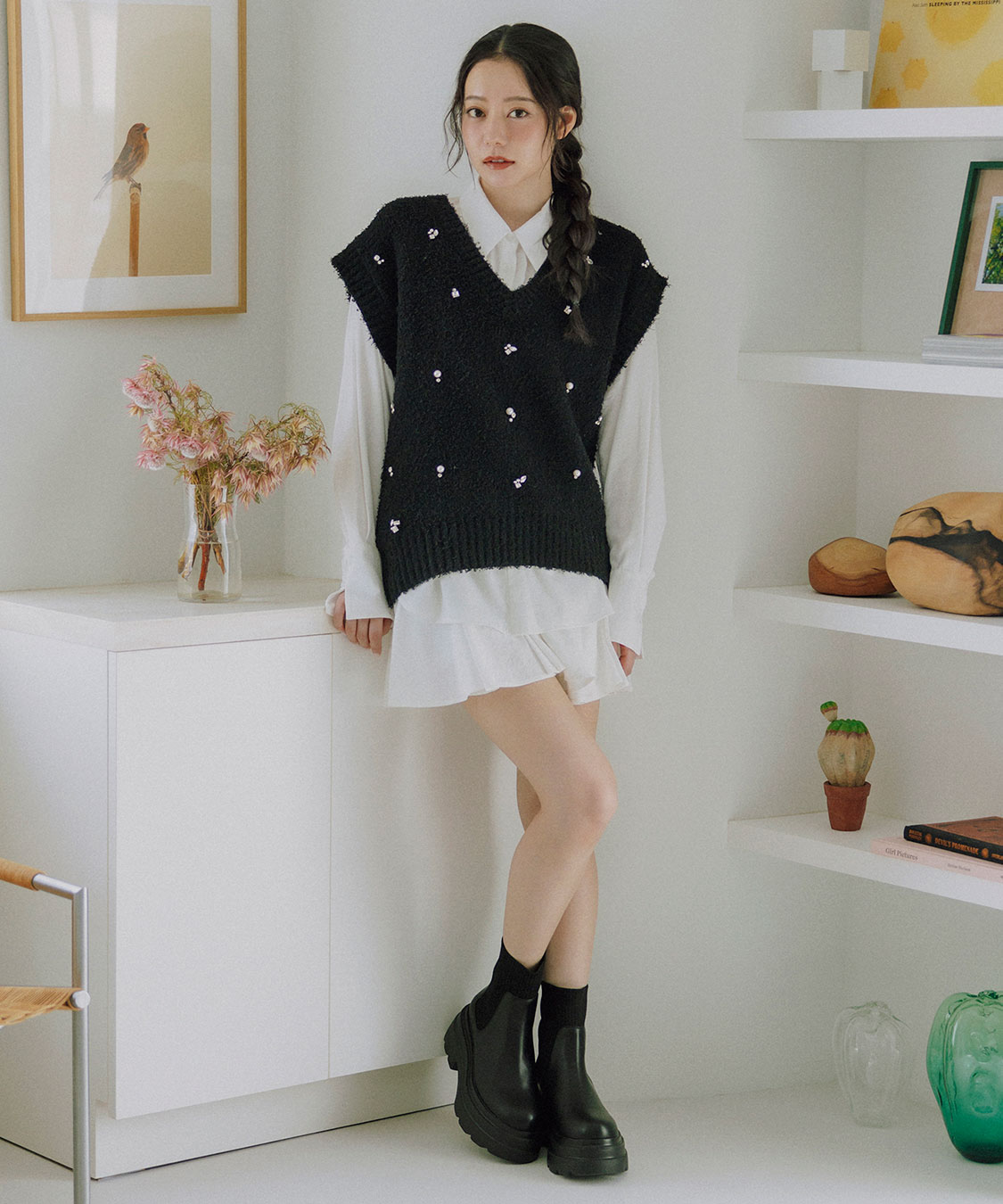 匿名配送 IsabelMarantEtoile ジャガードラップミニスカート シャツライクマチフレアミニスカート｜PETAL ONLINE（ペタル