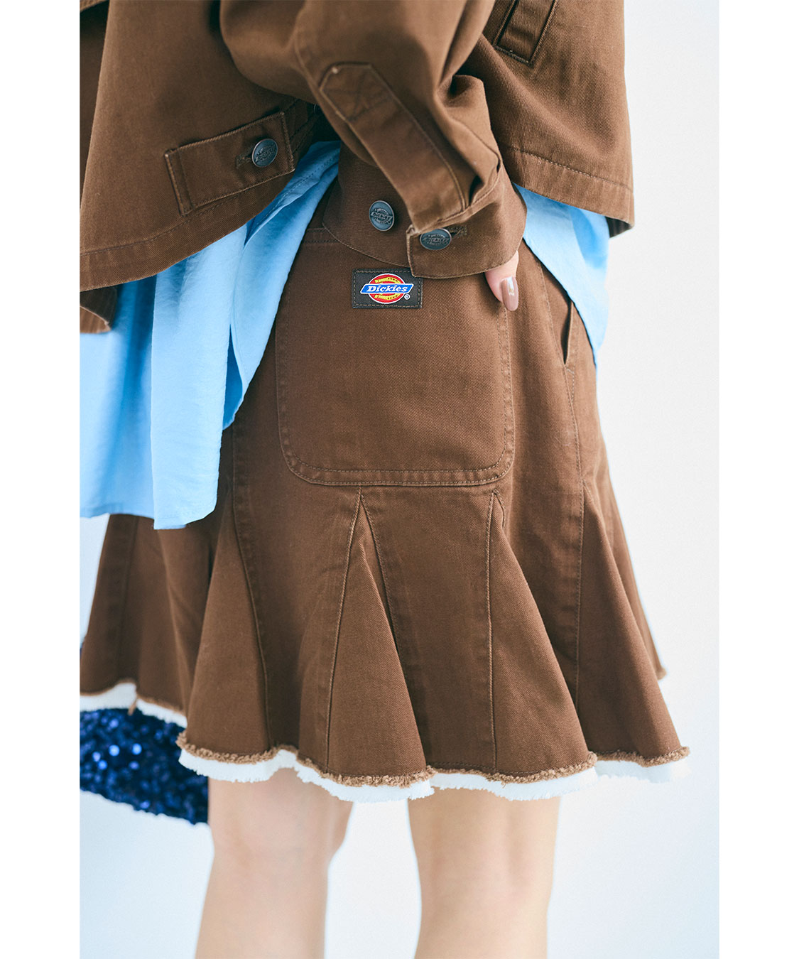 COCO DEAL/Dickies(R)》マチフリルミニスカート｜PETAL ONLINE（ペタル