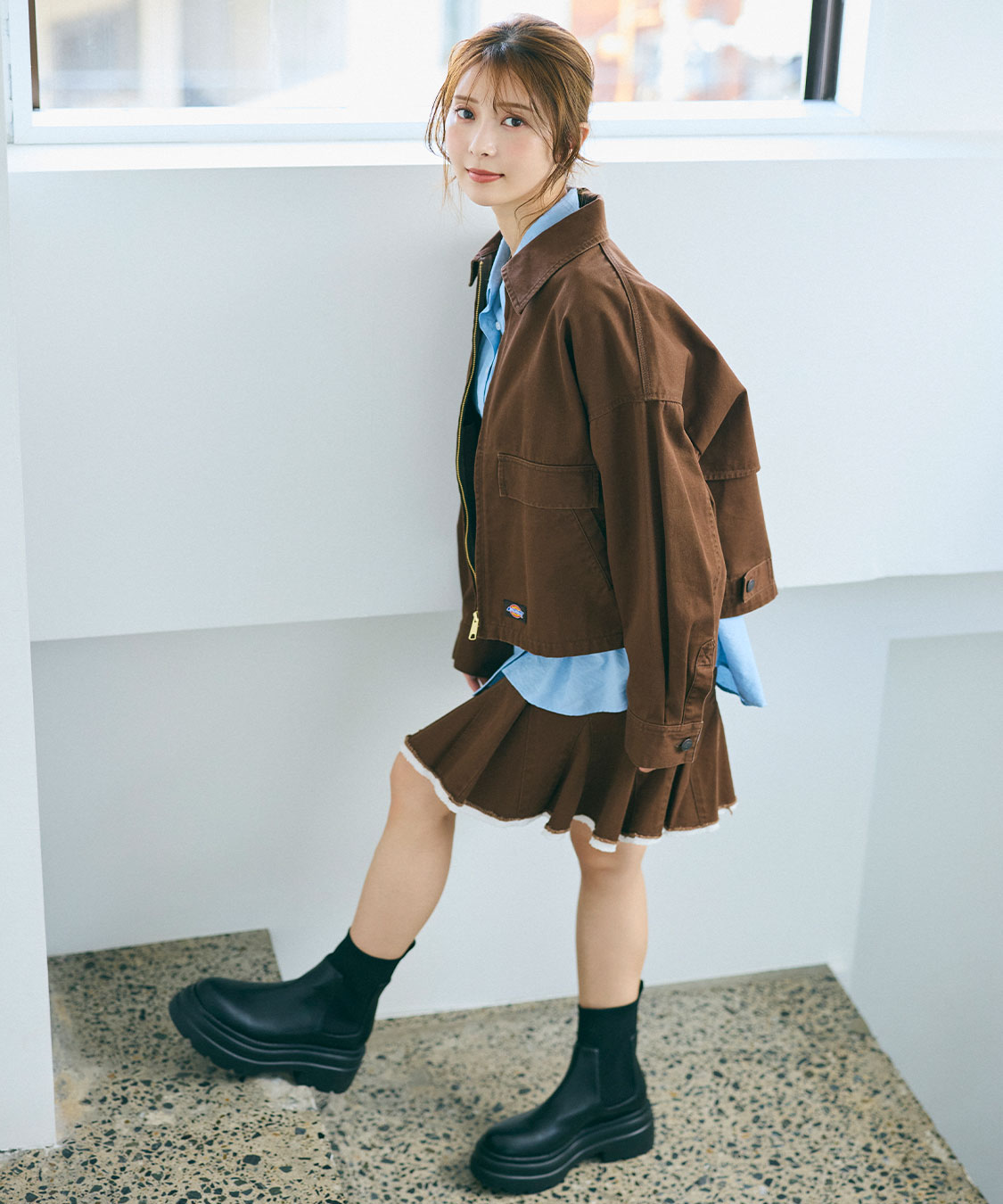 COCO DEAL/Dickies(R)》マチフリルミニスカート｜PETAL ONLINE（ペタル