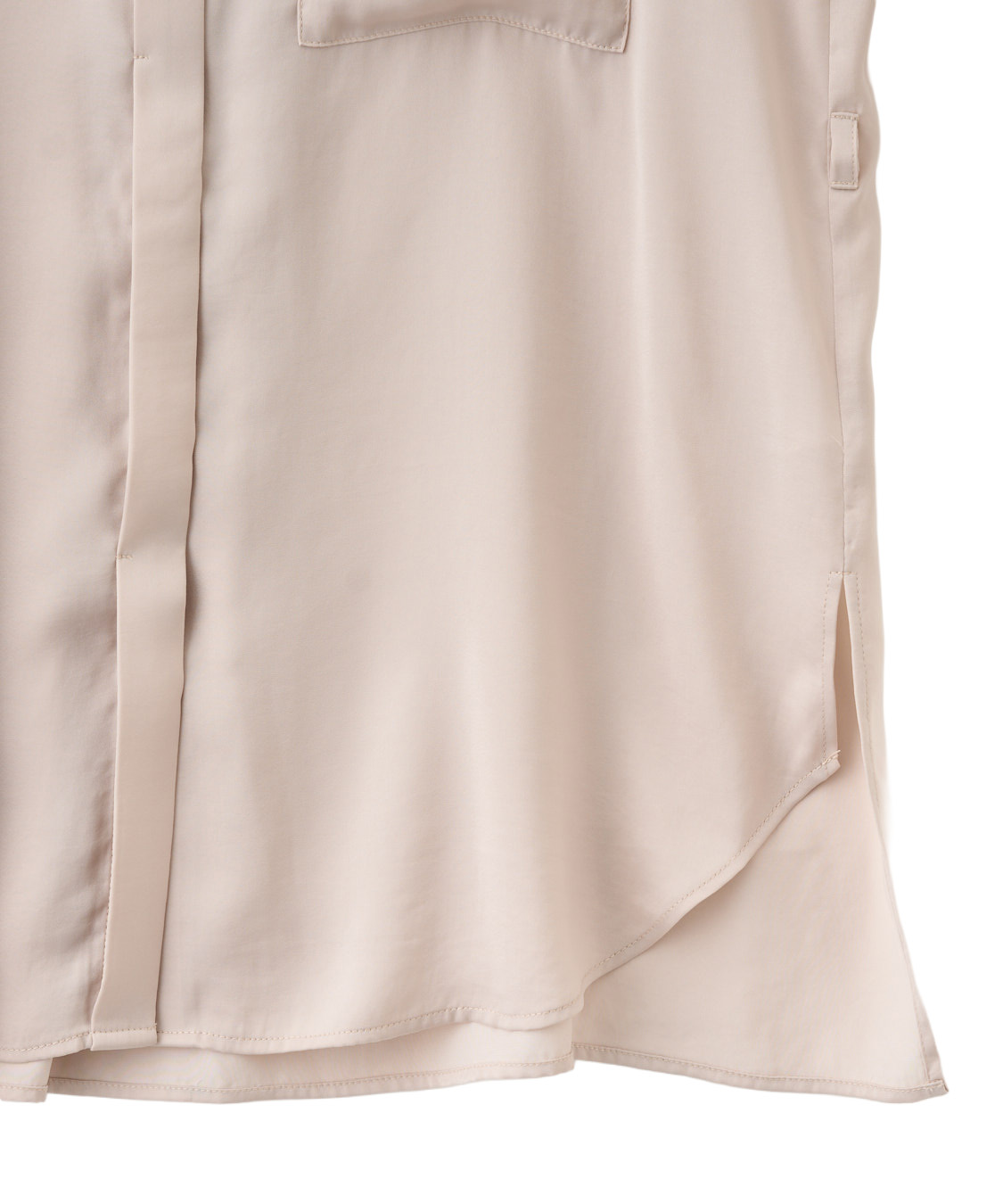 サテンタイ付きシャツ｜PETAL ONLINE（ペタルオンライン）