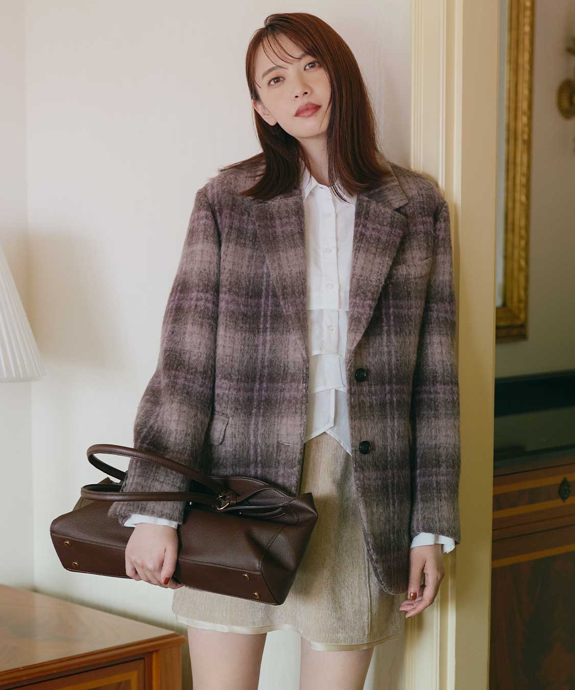 cocodeal ヘムフリルブラウス ブルー COCO DEAL】ヘムフリルブラウスレディースファッションの