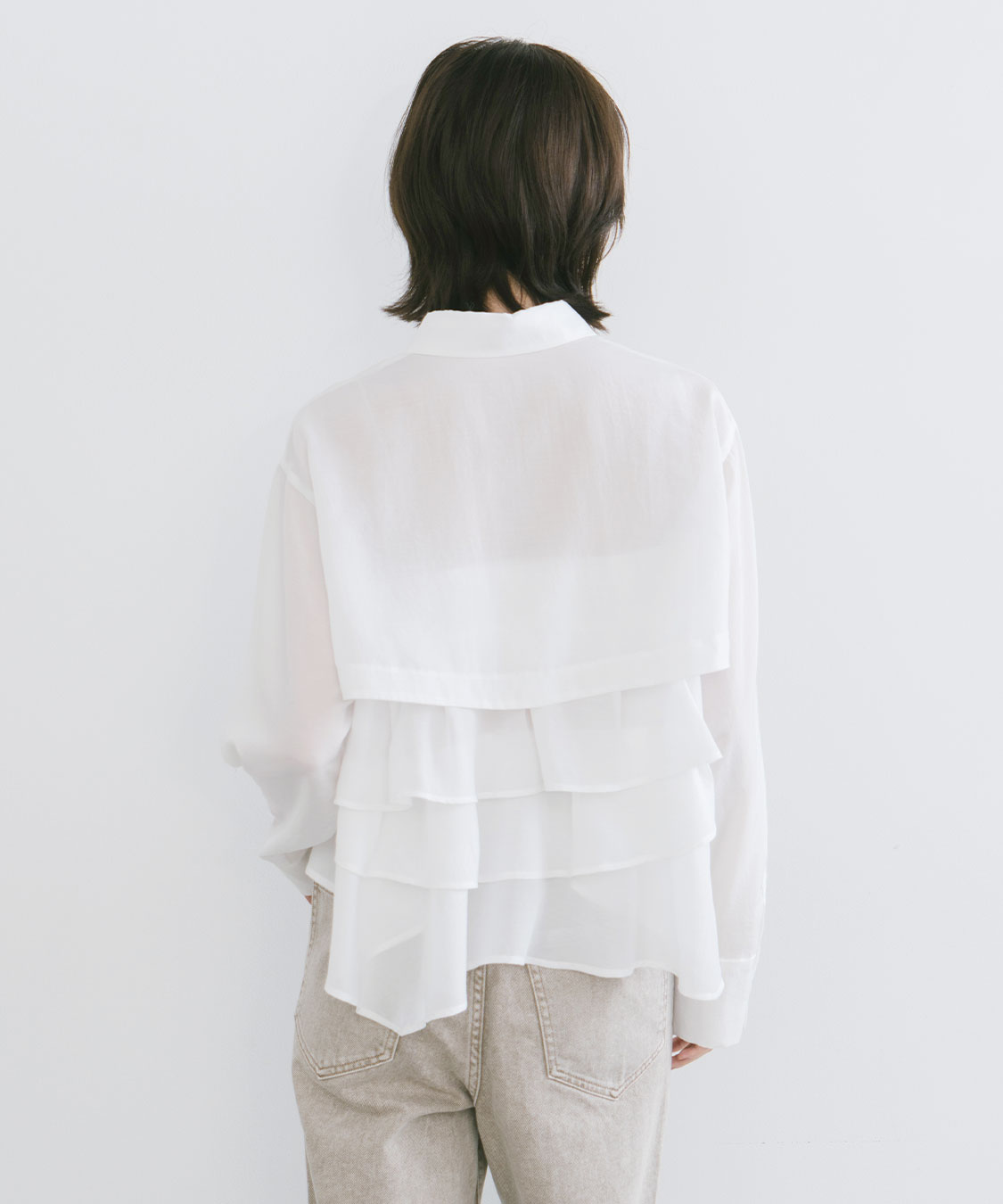 ヘムフリルシャツ｜PETAL ONLINE（ペタルオンライン）