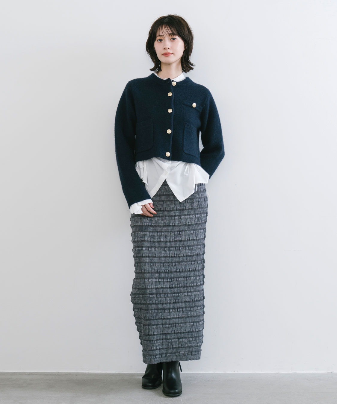 リボンスリーブドロストシャツブラウス｜PETAL ONLINE（ペタルオンライン）