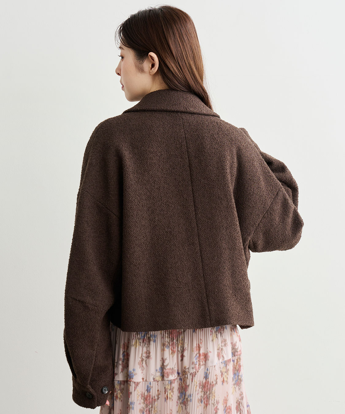 ブークレステンカラーショートコート｜PETAL ONLINE（ペタルオンライン）