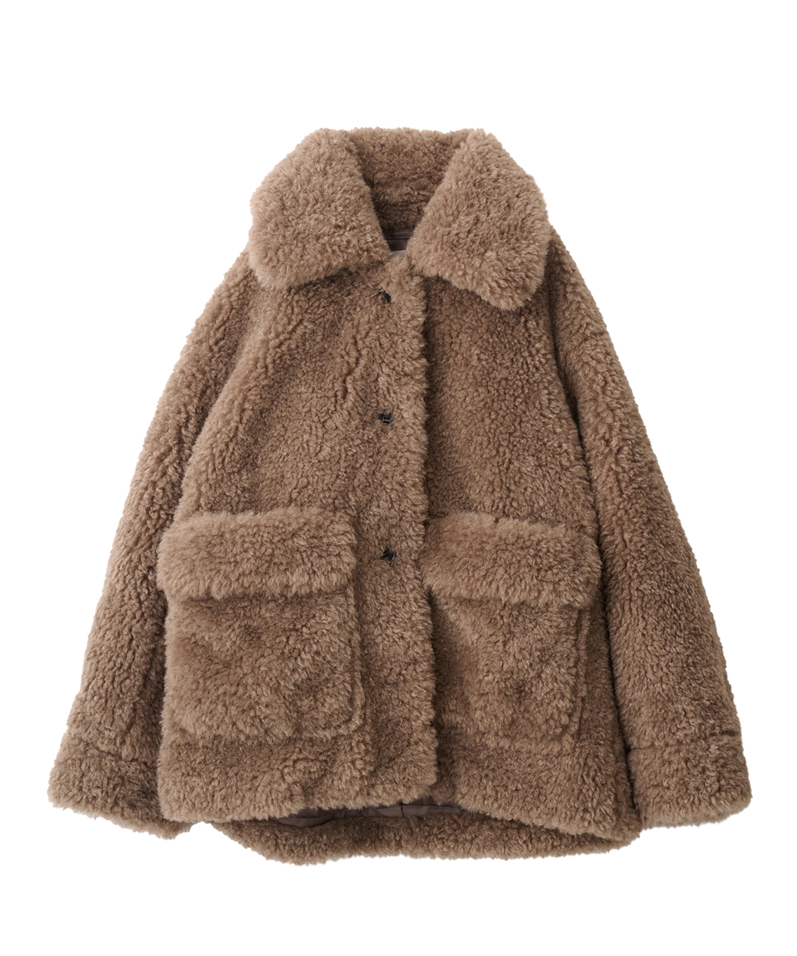 COAT PRE ORDER対象アイテム】ファーボアブルゾン｜PETAL ONLINE