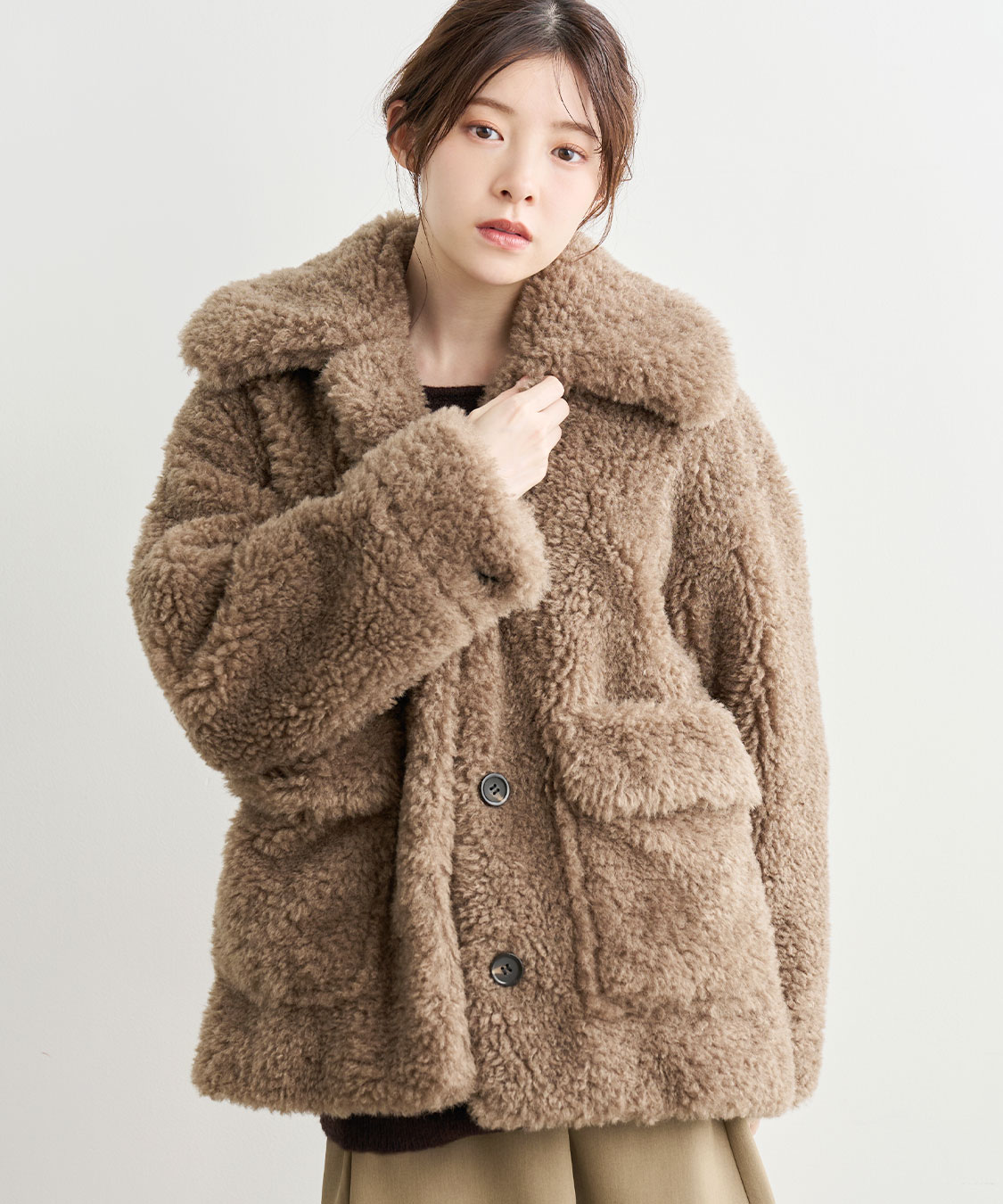 新作 ココディール ドロストスリーブワークブルゾン 新作 ココディール ドロストスリーブワークブルゾン ドロスト