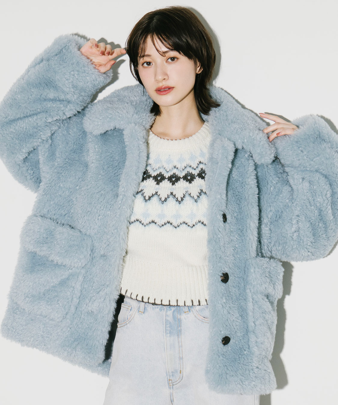 ファーボアブルゾン｜PETAL ONLINE（ペタルオンライン）