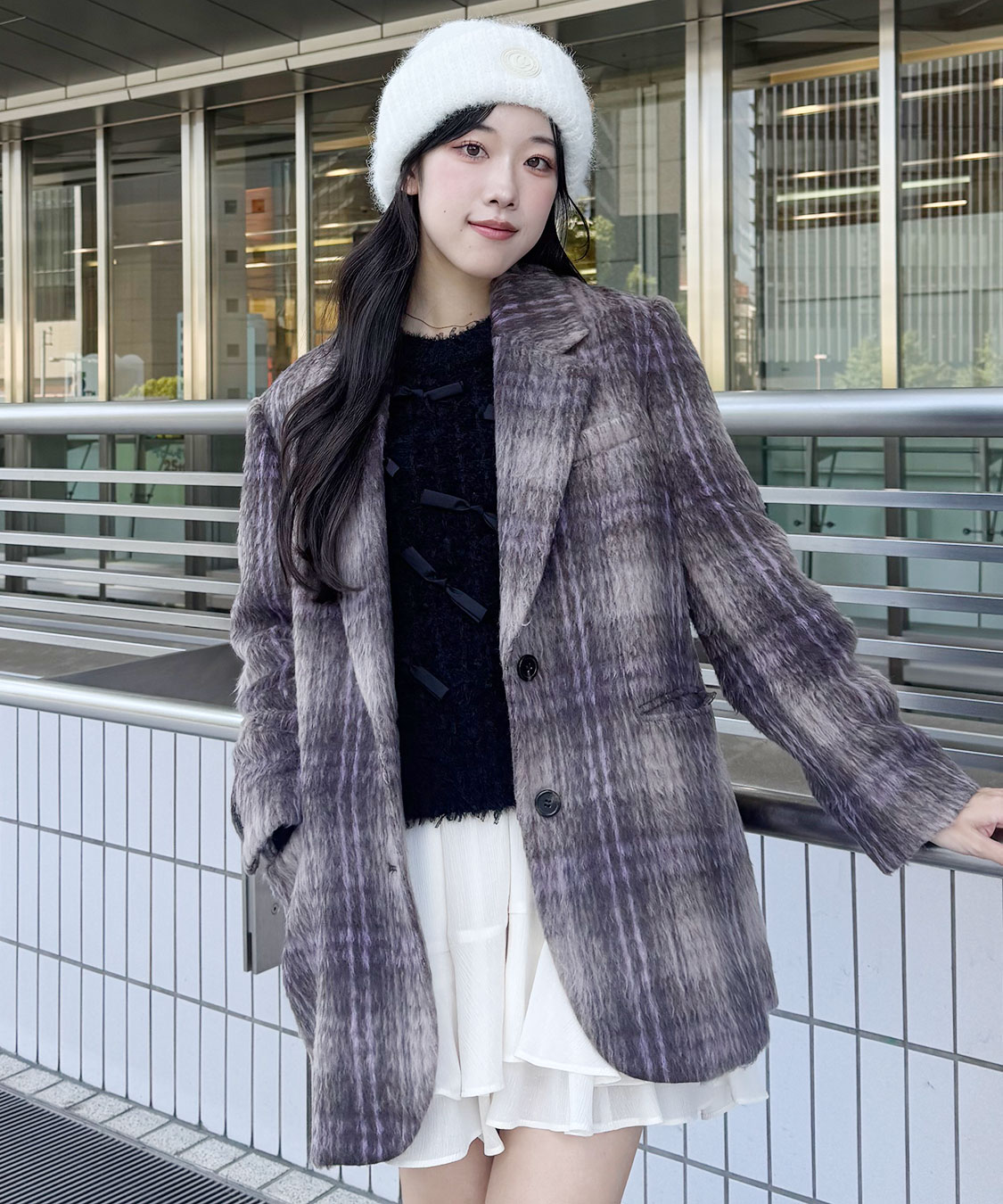 ウールシャギージャコット｜PETAL ONLINE（ペタルオンライン）