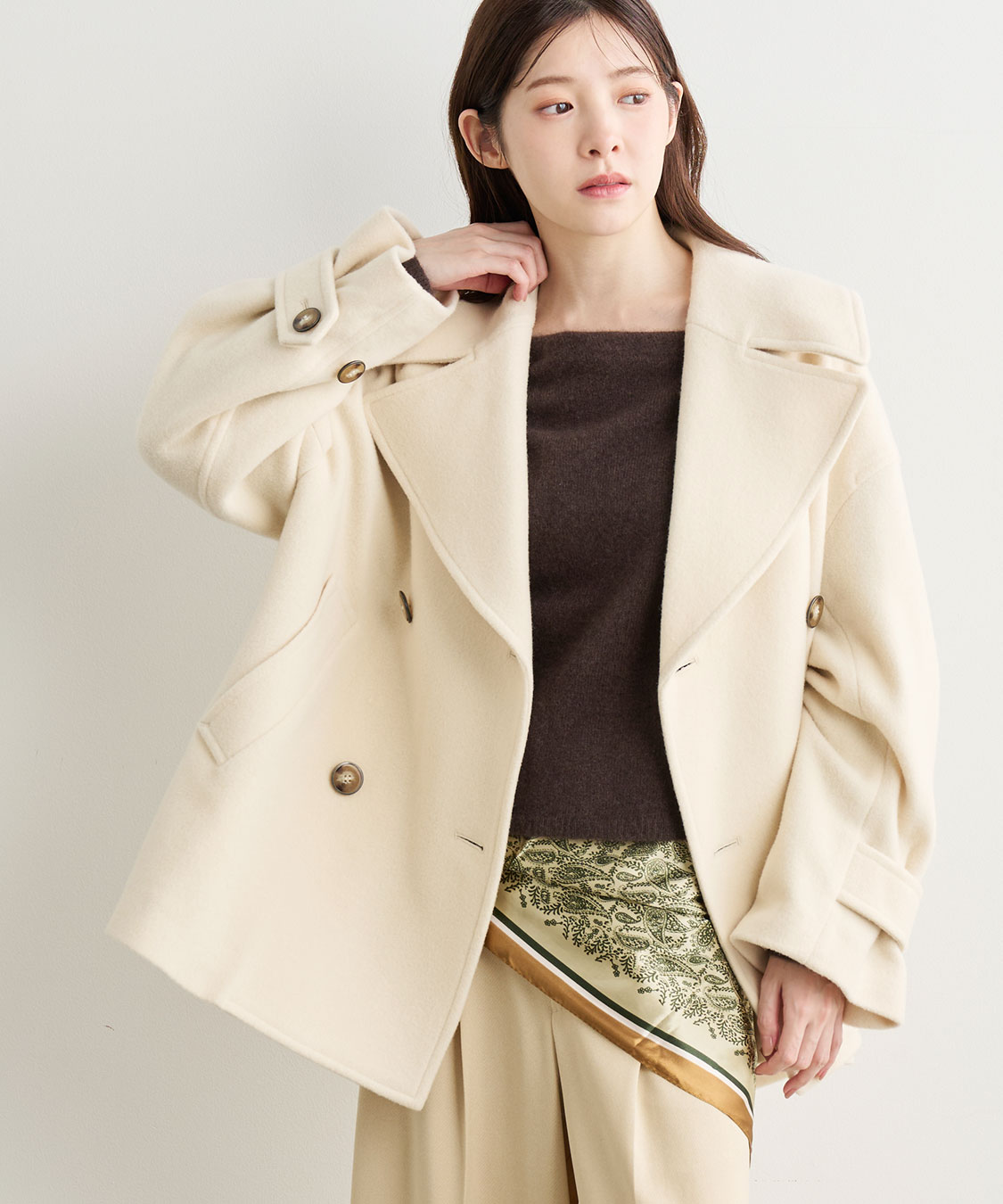 ✨タグ付き✨リリアンカラット ショートトレンチコート アイボリー サイズ2 LILIANCARAT リリアンカラット ショートトレンチコート - メルカリ