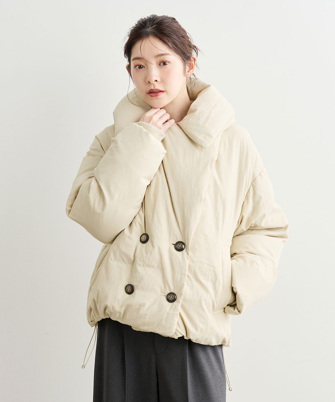 最終値下げ新品未使用　COOD DEAL ベージュ コート 39.jpg